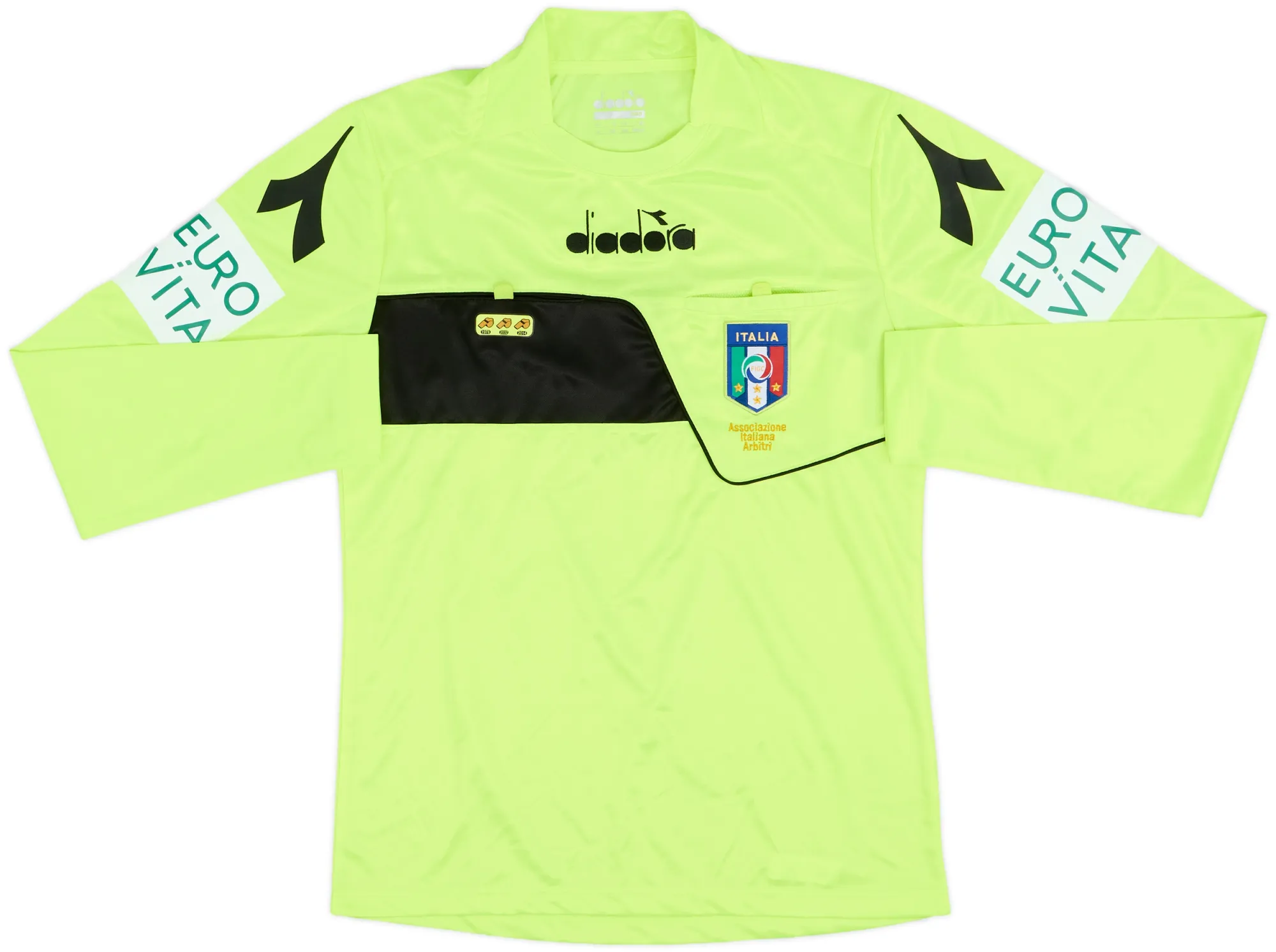 Diadora Italy Mens LS Home Shirt 2017