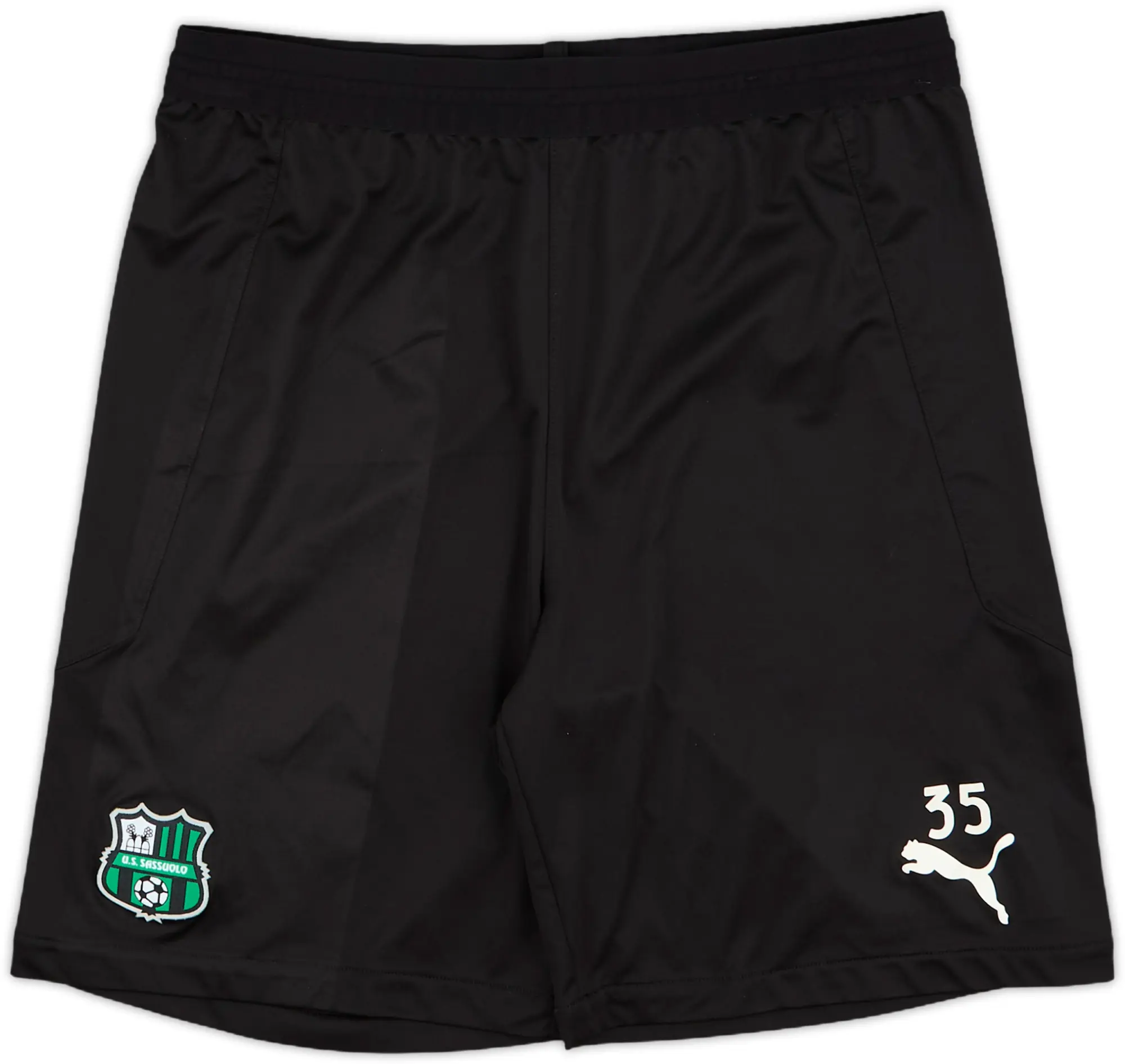 2021-22 Sassuolo Player Issue Puma Training Shorts #35 - 9/10 - (M)