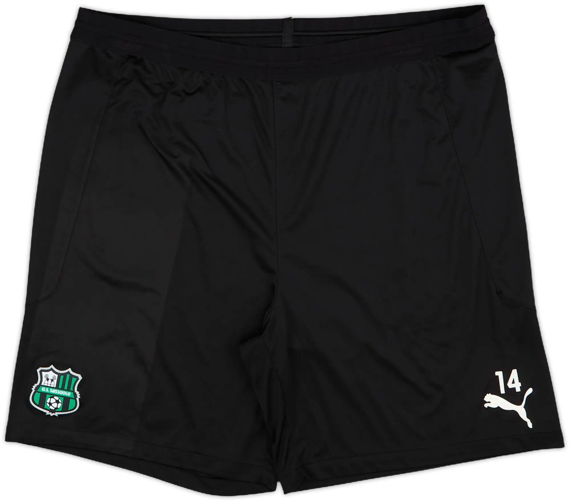 2021-22 Sassuolo Player Issue Puma Training Shorts #14 - 9/10 - (XL)