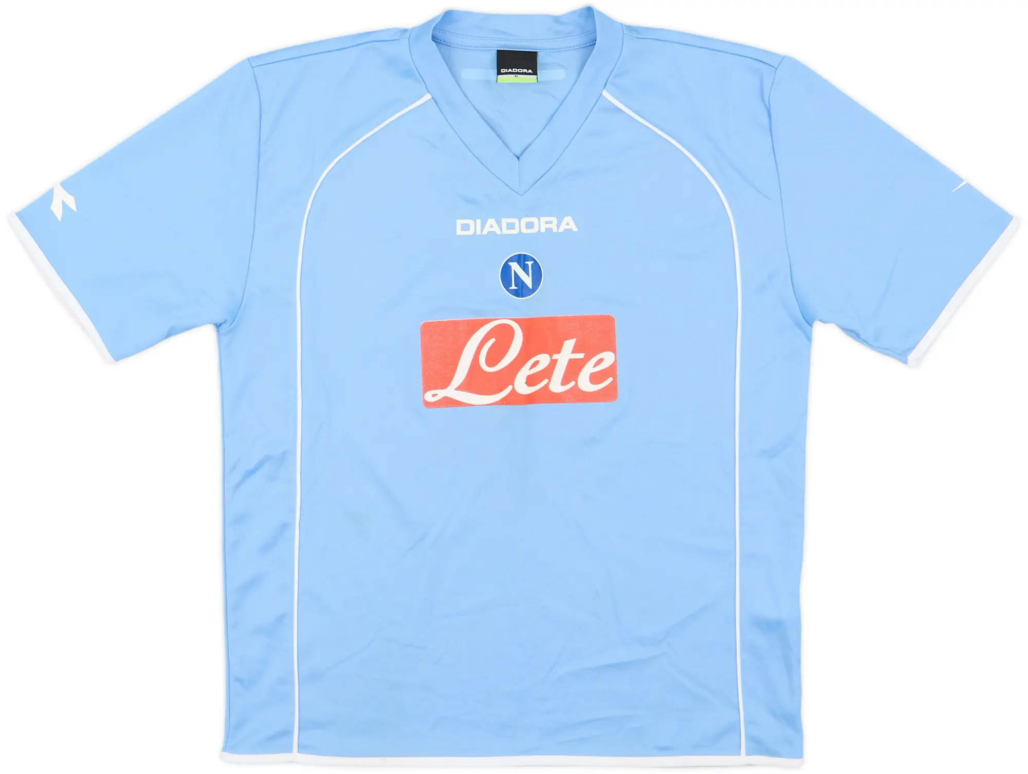 2006-07 Napoli Home Shirt - 7/10 - (XL.Boys)