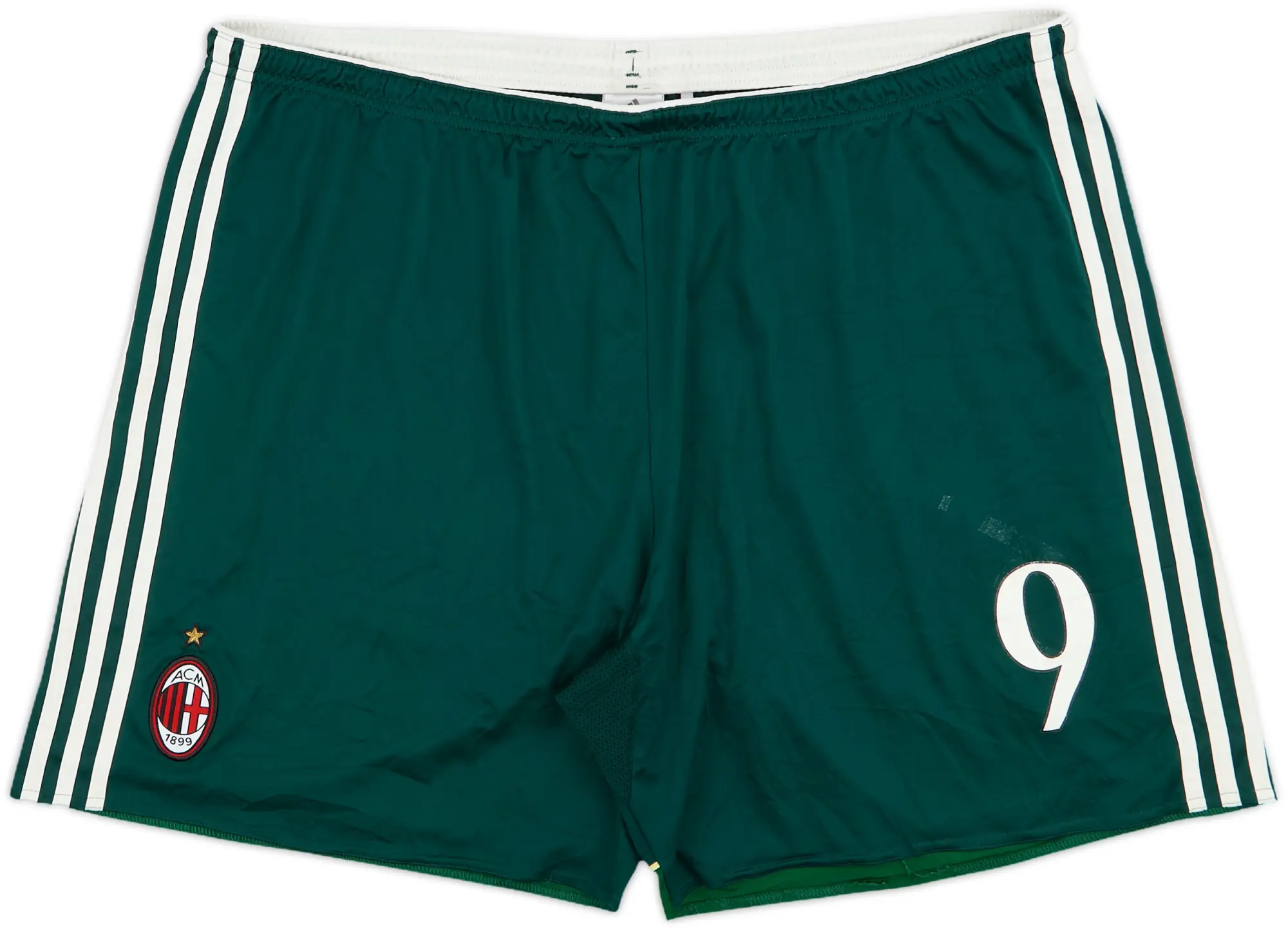 2014-15 AC Milan adidas Third Shorts #9 - 6/10 - (XXL)