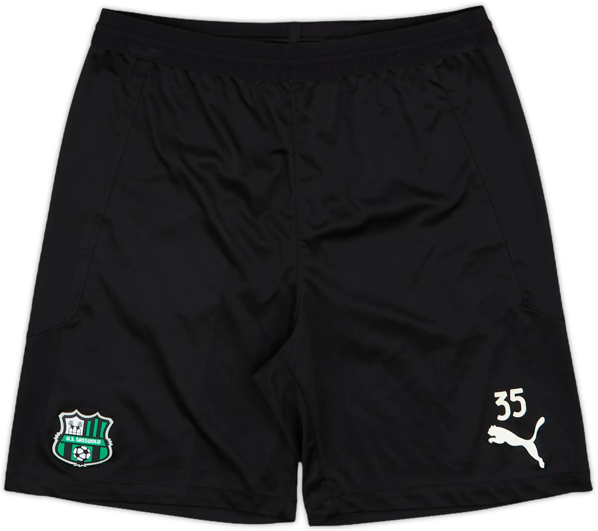 2021-22 Sassuolo Player Issue Puma Training Shorts #35 - 9/10 - (M)