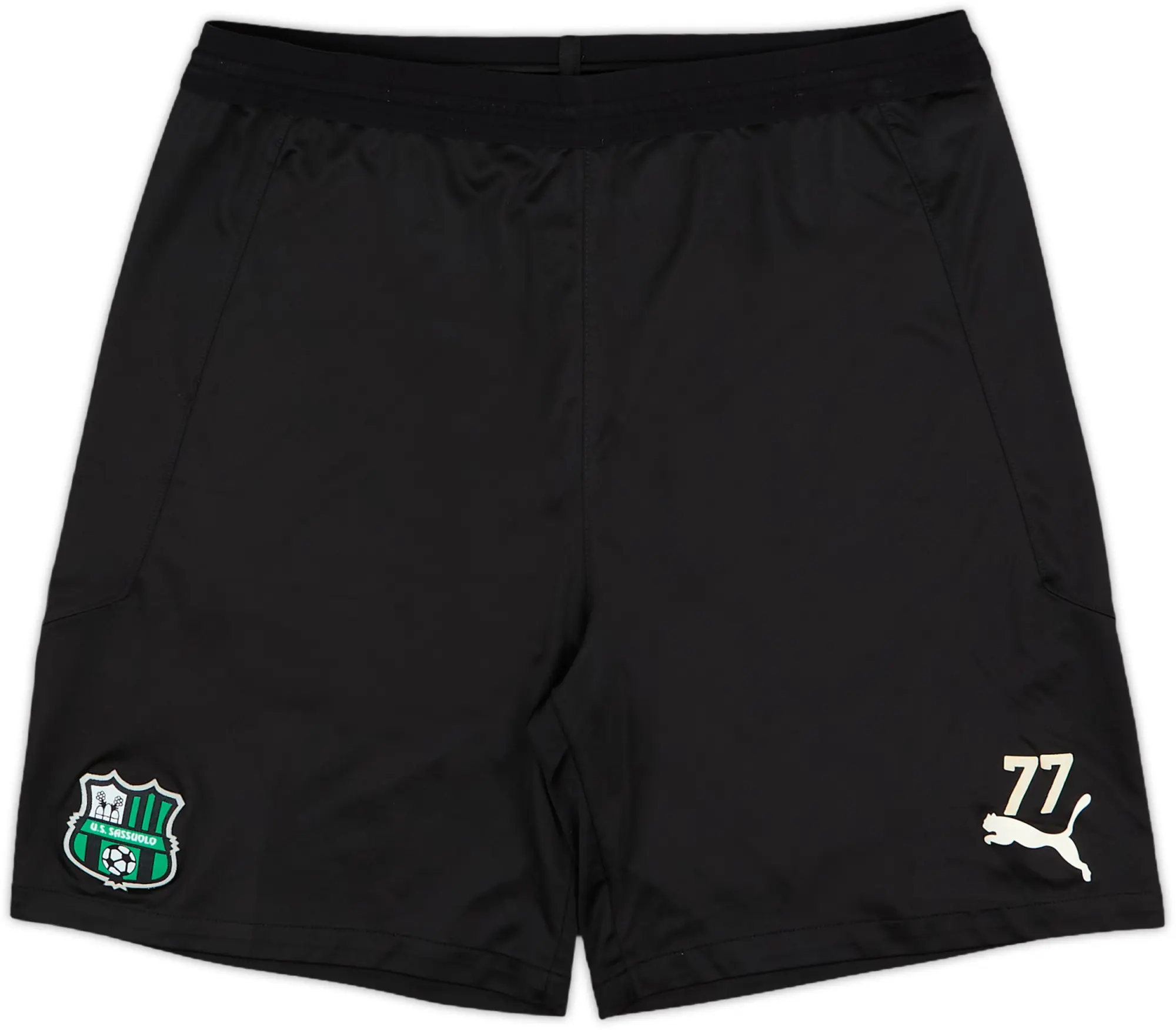 2018-19 Sassuolo Player Issue Training Shorts #77 - 8/10 - (L)
