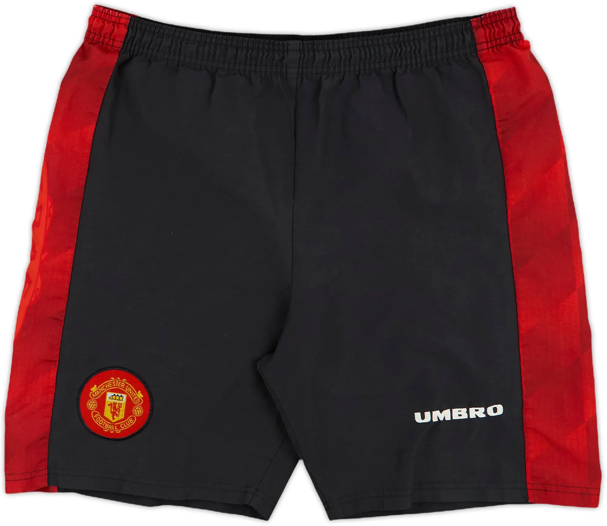 1996-98 Manchester United Alternate Home Shorts - 8/10 - (S)