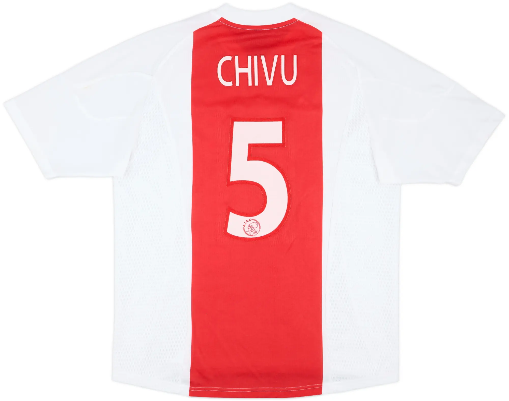 2002-04 Ajax Home Shirt Chivu #5 - 7/10 - (L)