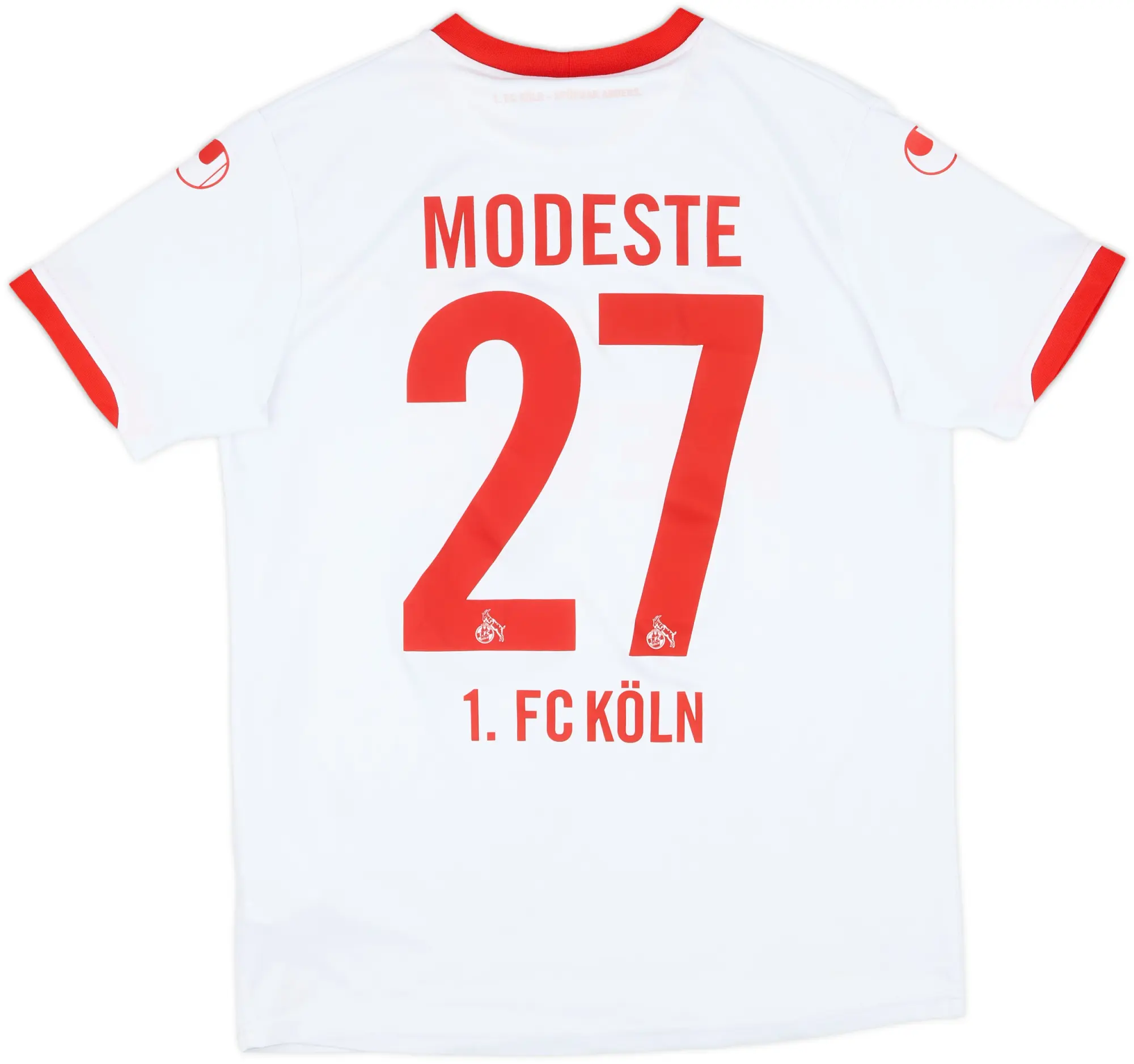 2018-19 FC Koln Home Shirt Modeste #27 - 8/10 - (M)
