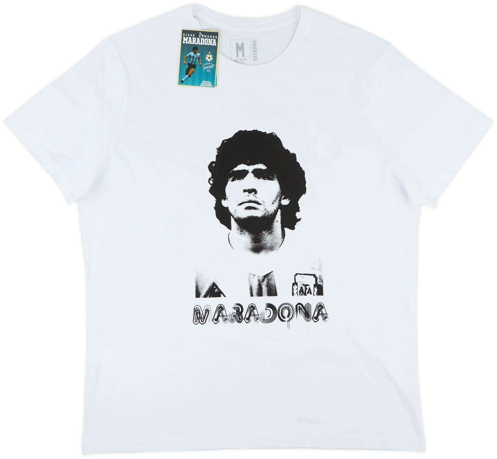 2010s Star 10 Maradona Graphic Tee (M)