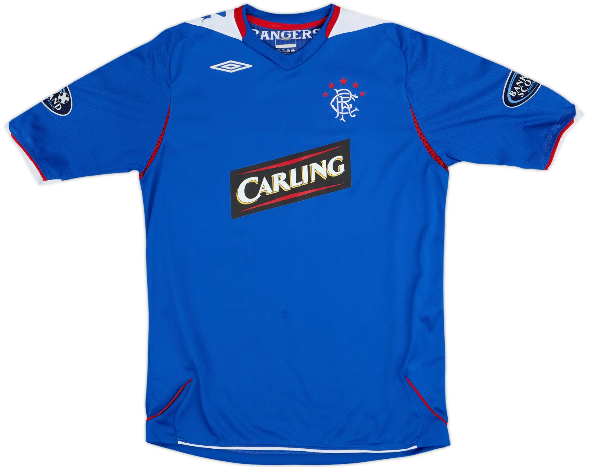 Umbro Rangers Boys SS Home Shirt 2006/07