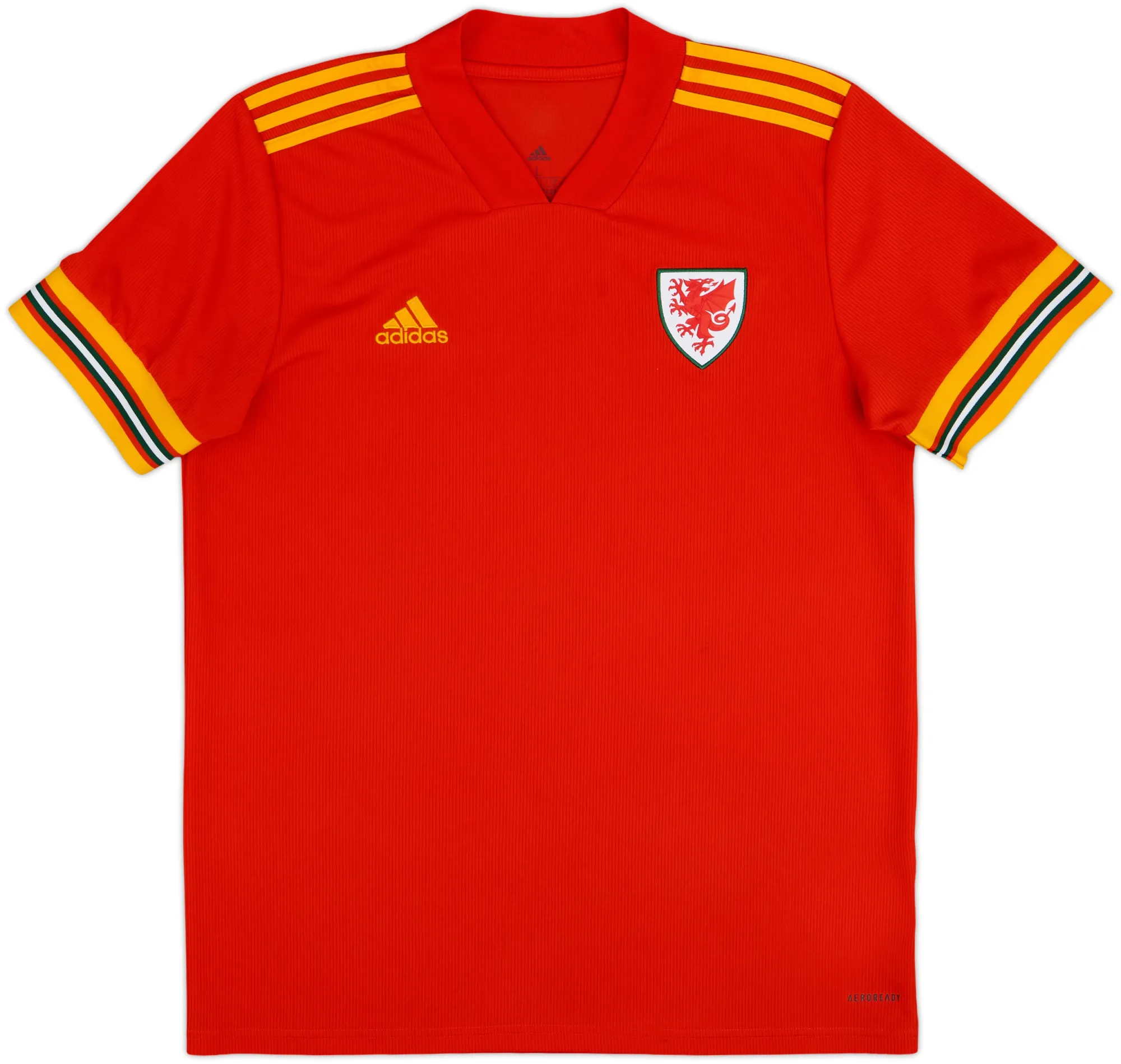 adidas Wales Mens SS Home Shirt 2020