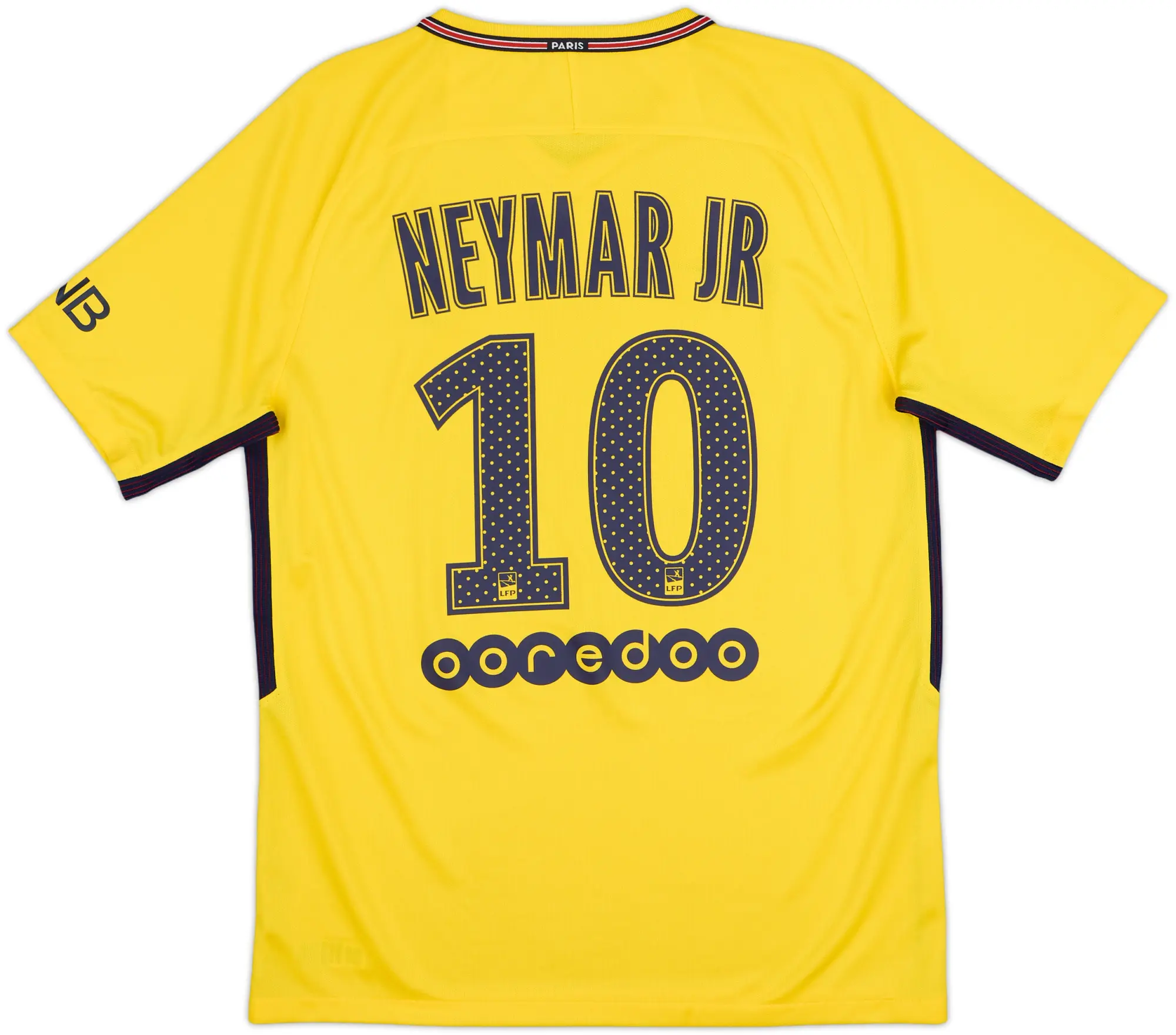 2017-18 Paris Saint-Germain Away Shirt Neymar Jr #10 - 9/10 - (M)