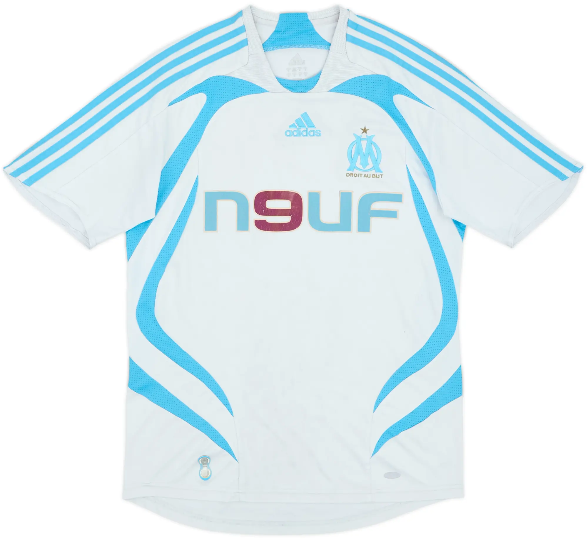 2007-08 Olympique Marseille Home Shirt - 4/10 - (S)