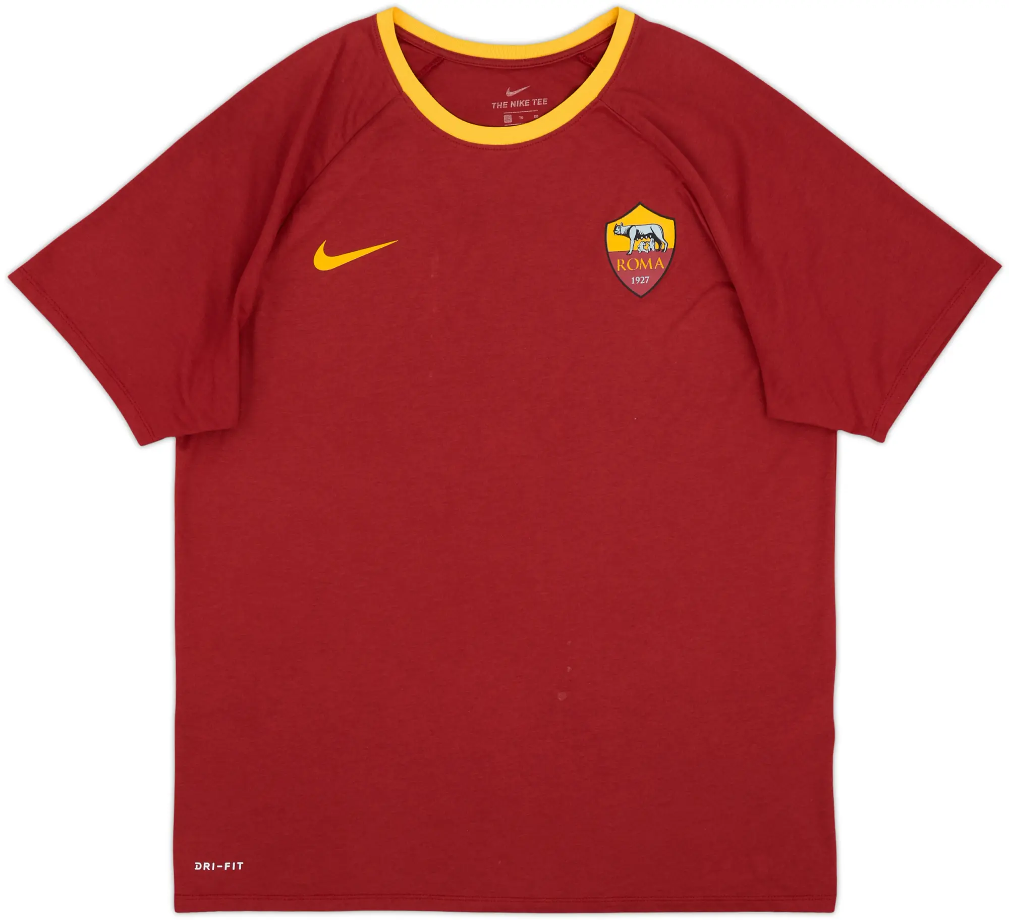 2017-18 Roma Nike Cotton Tee - 6/10 - (XL)