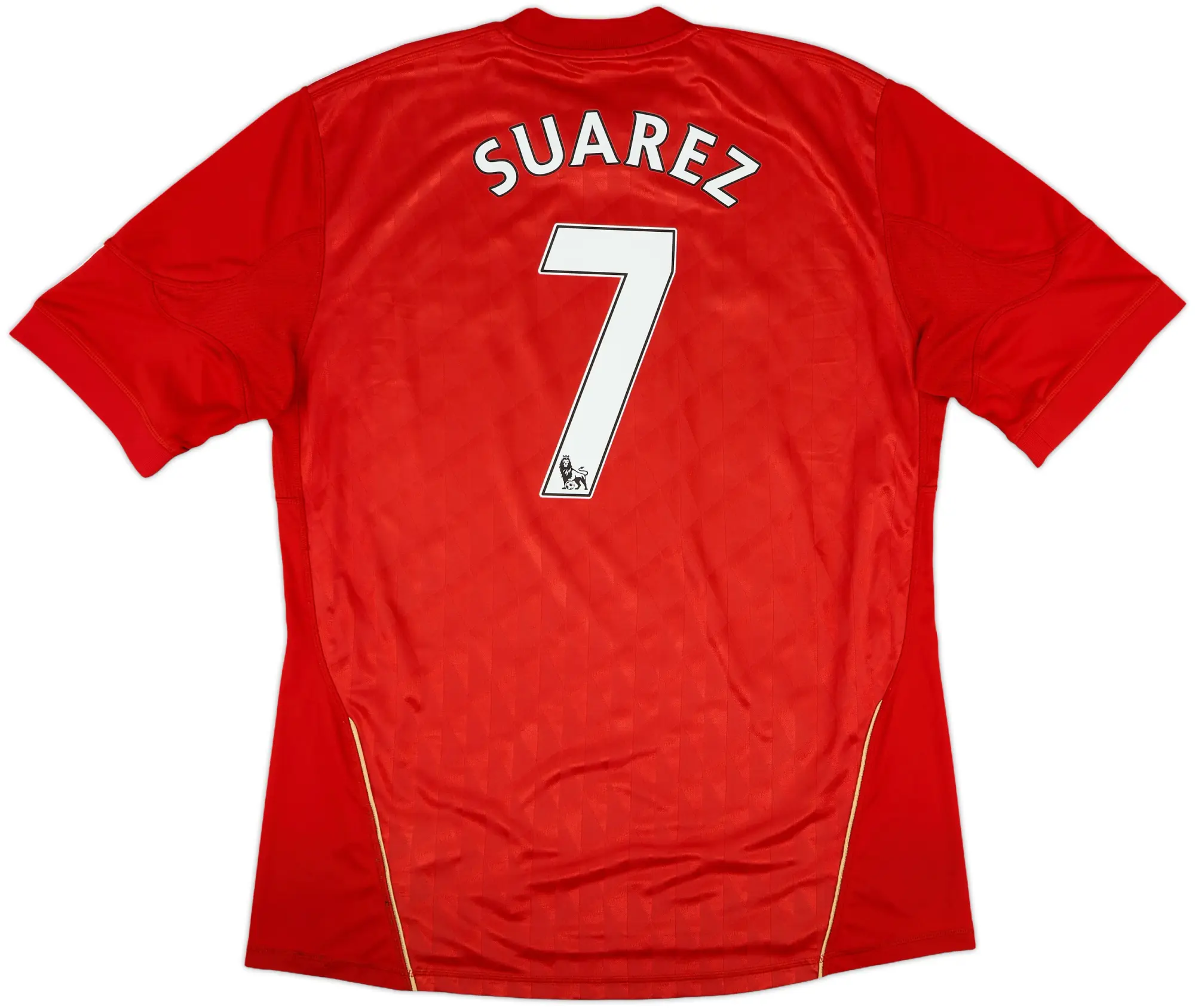 2010-12 Liverpool Home Shirt Suarez #7 - 6/10 - (XL)