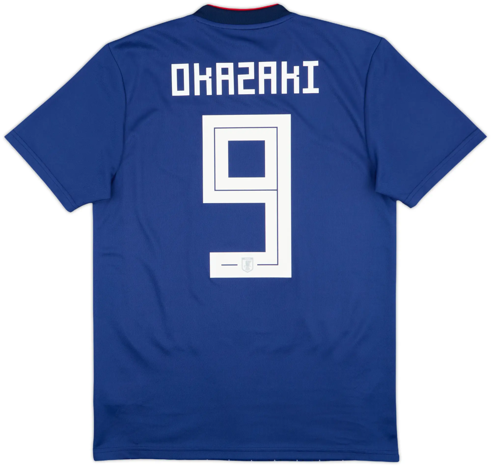 2018-19 Japan Home Shirt Okazaki #9 - 10/10 - (S)