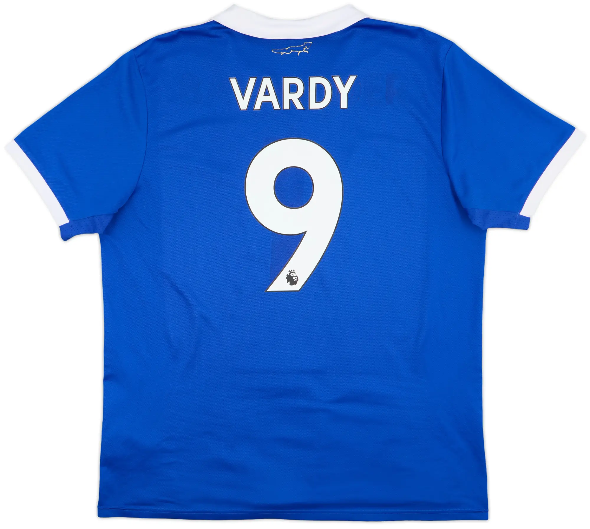 2022-23 Leicester Home Shirt Vardy #9 - 9/10 - (XL)