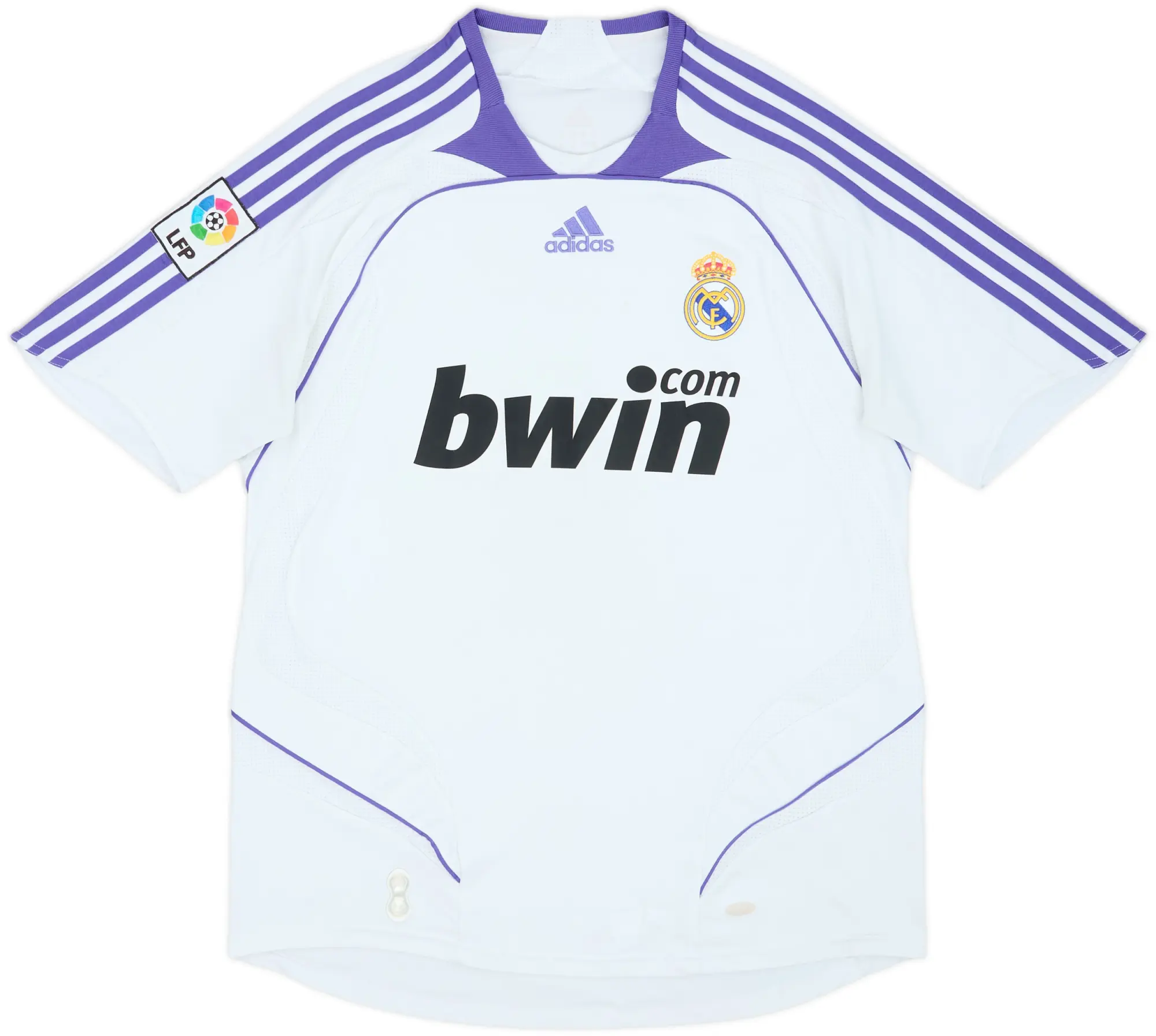 2007-08 Real Madrid Home Shirt - 7/10 - (M)
