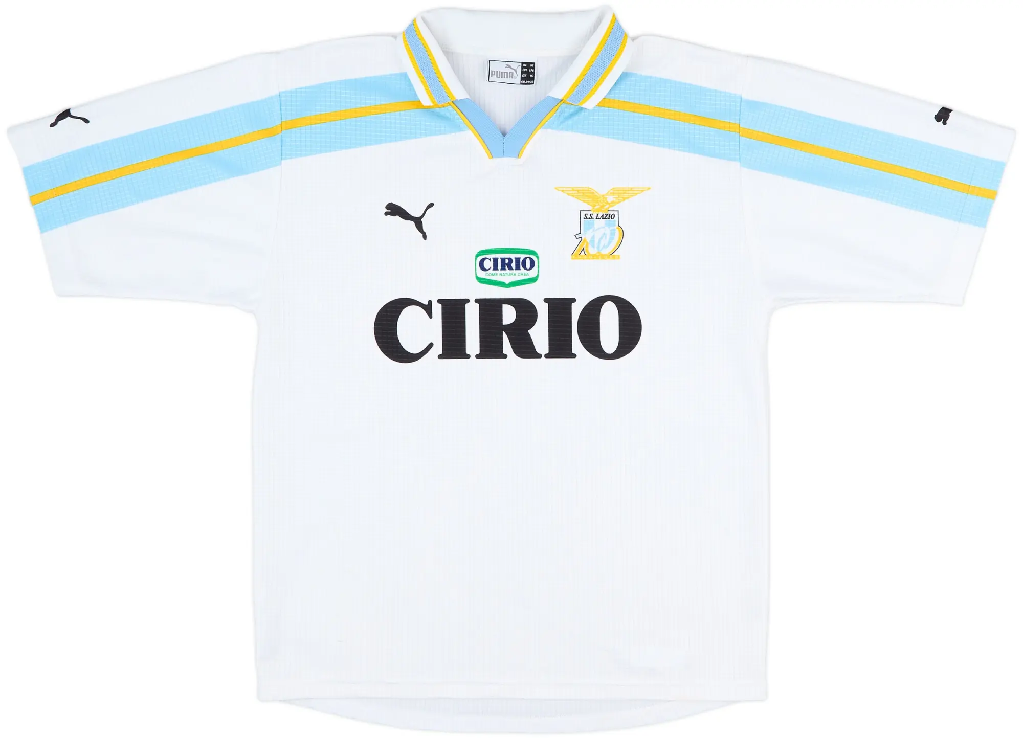1999-00 Lazio Centenary Home Shirt - 8/10 - (XL.Boys)
