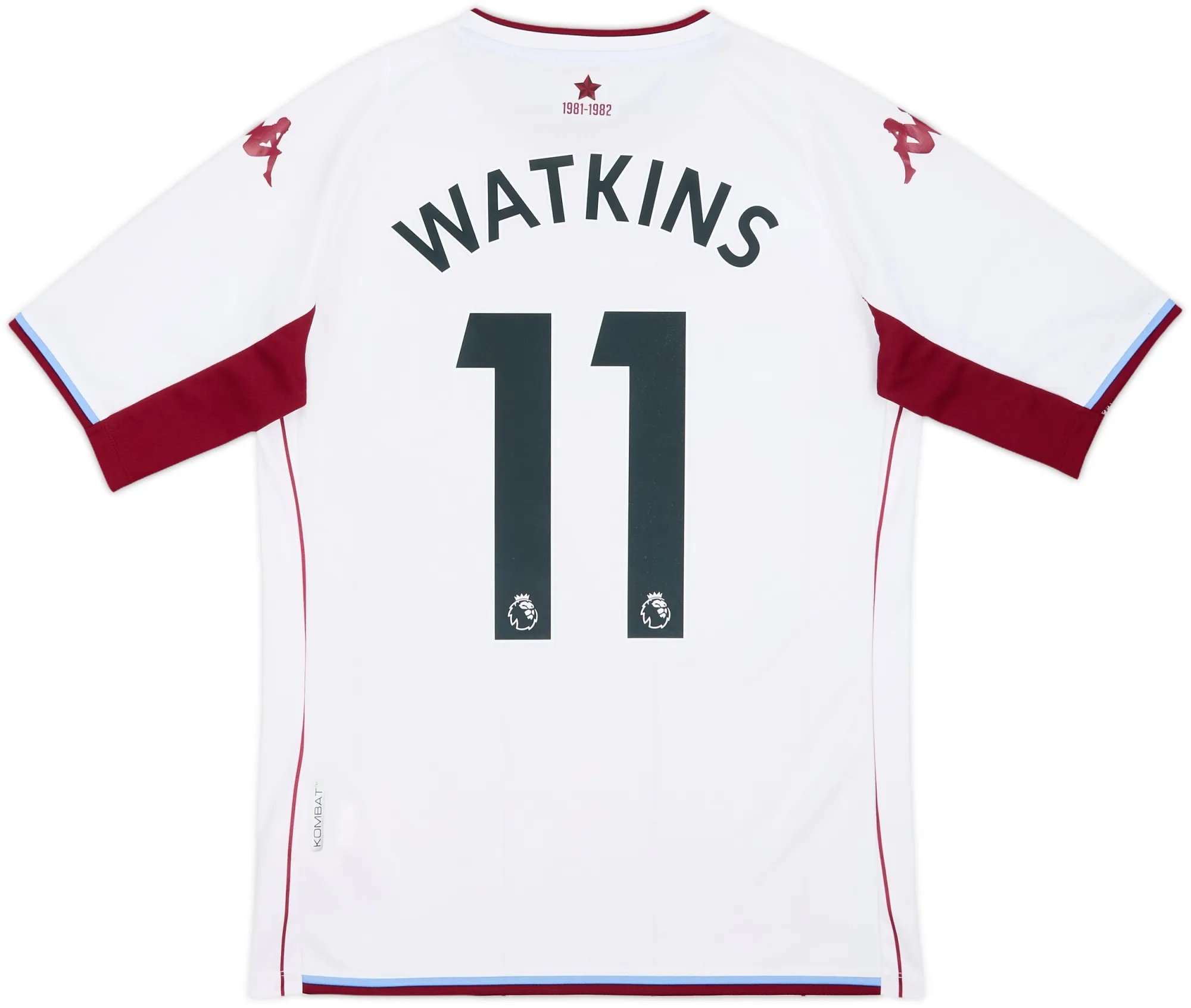 Kappa Aston Villa Mens SS Away Shirt 2021/22