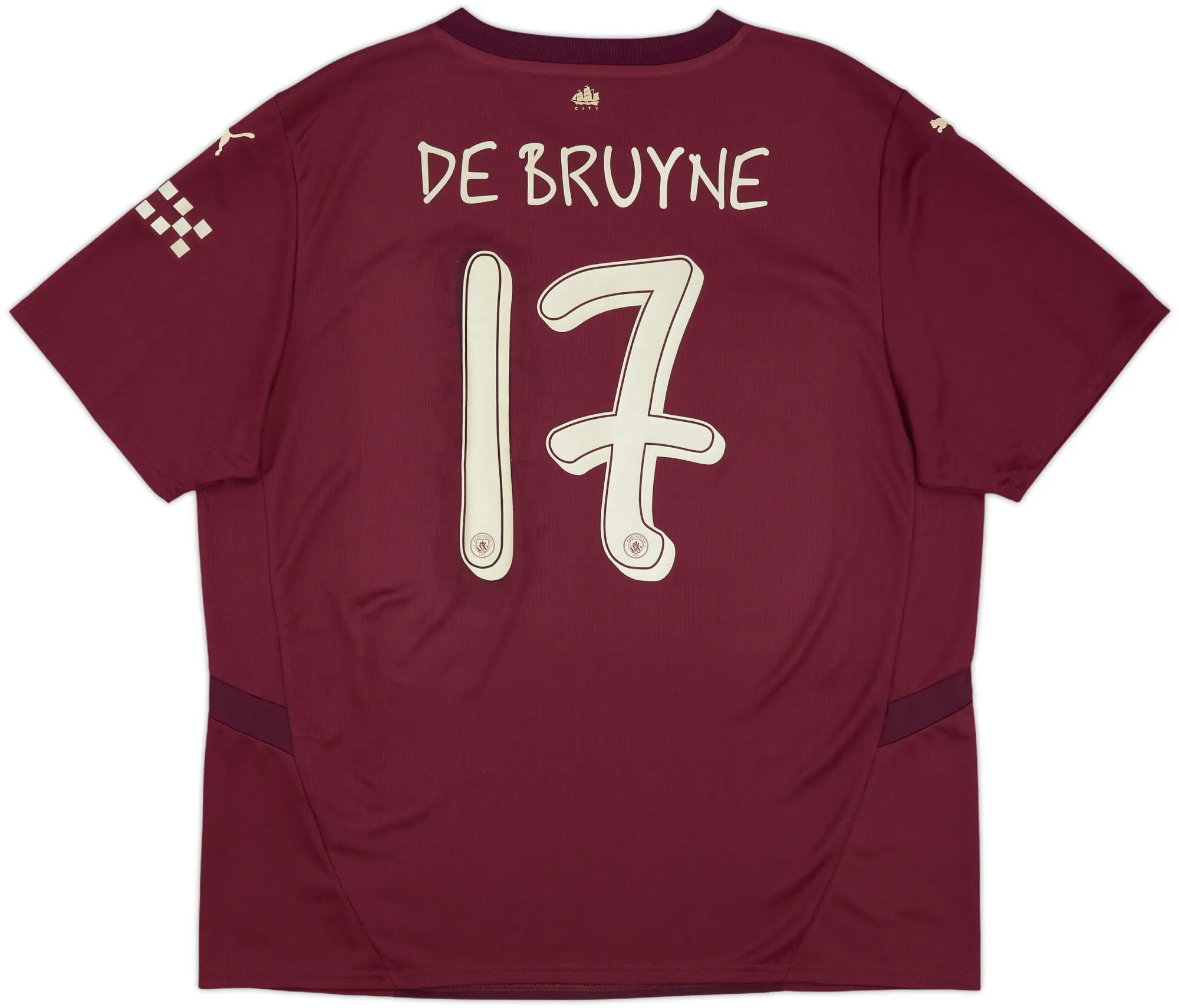 2024-25 Manchester City Third Shirt De Bruyne #17 - 6/10 - (XXL)
