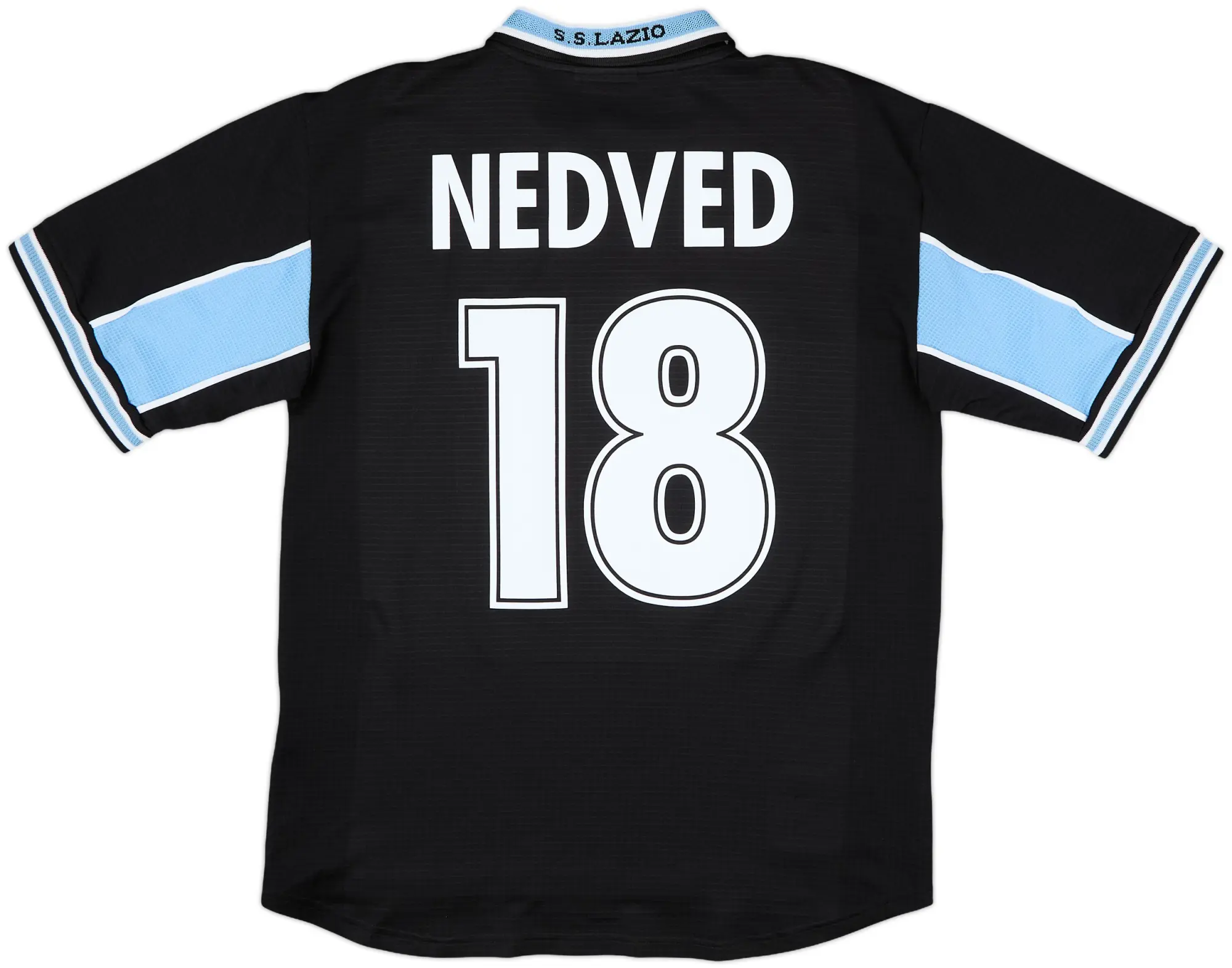 1998-99 Lazio Away Shirt Nedved #18 - 6/10 - (S)