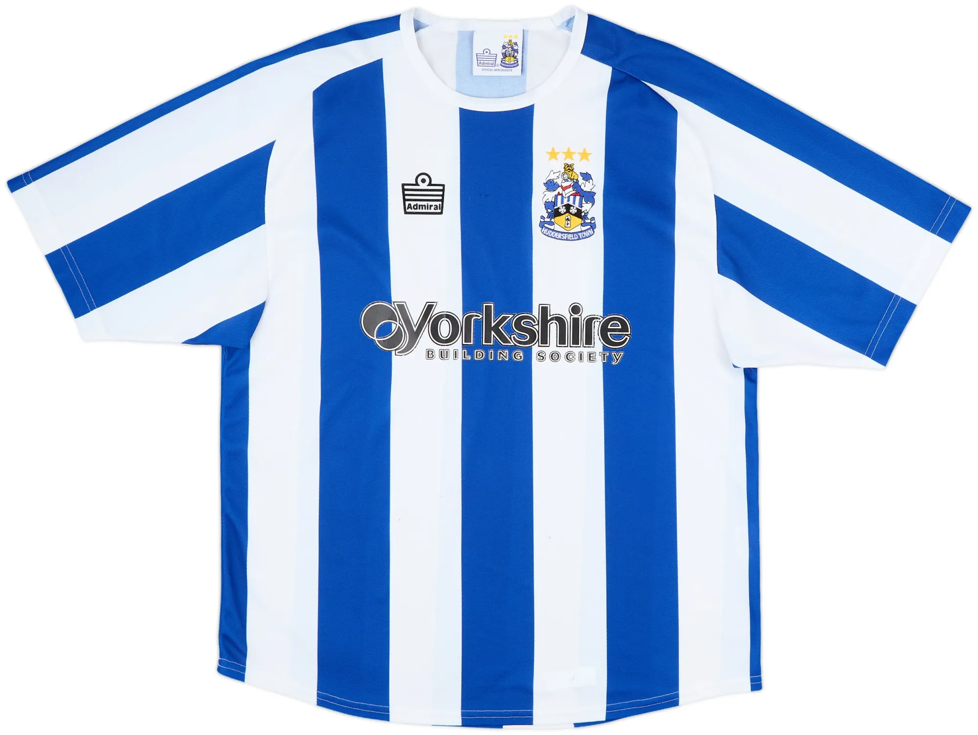 Admiral Huddersfield Town Mens SS Home Shirt 2005/06