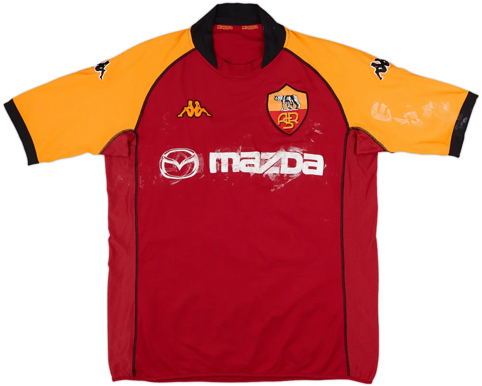 2002-03 Roma CL Home Shirt - 4/10 - (L)