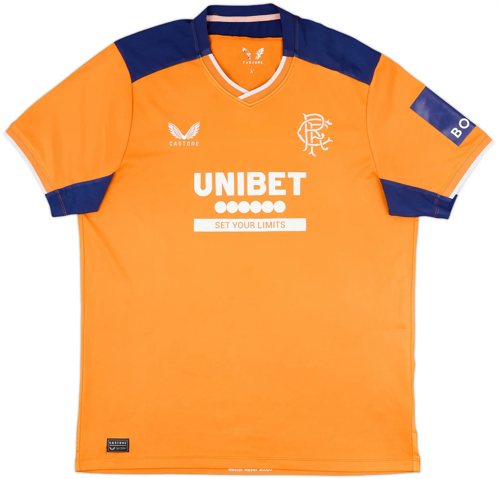 Castore Rangers Mens SS Third Shirt 2022/23