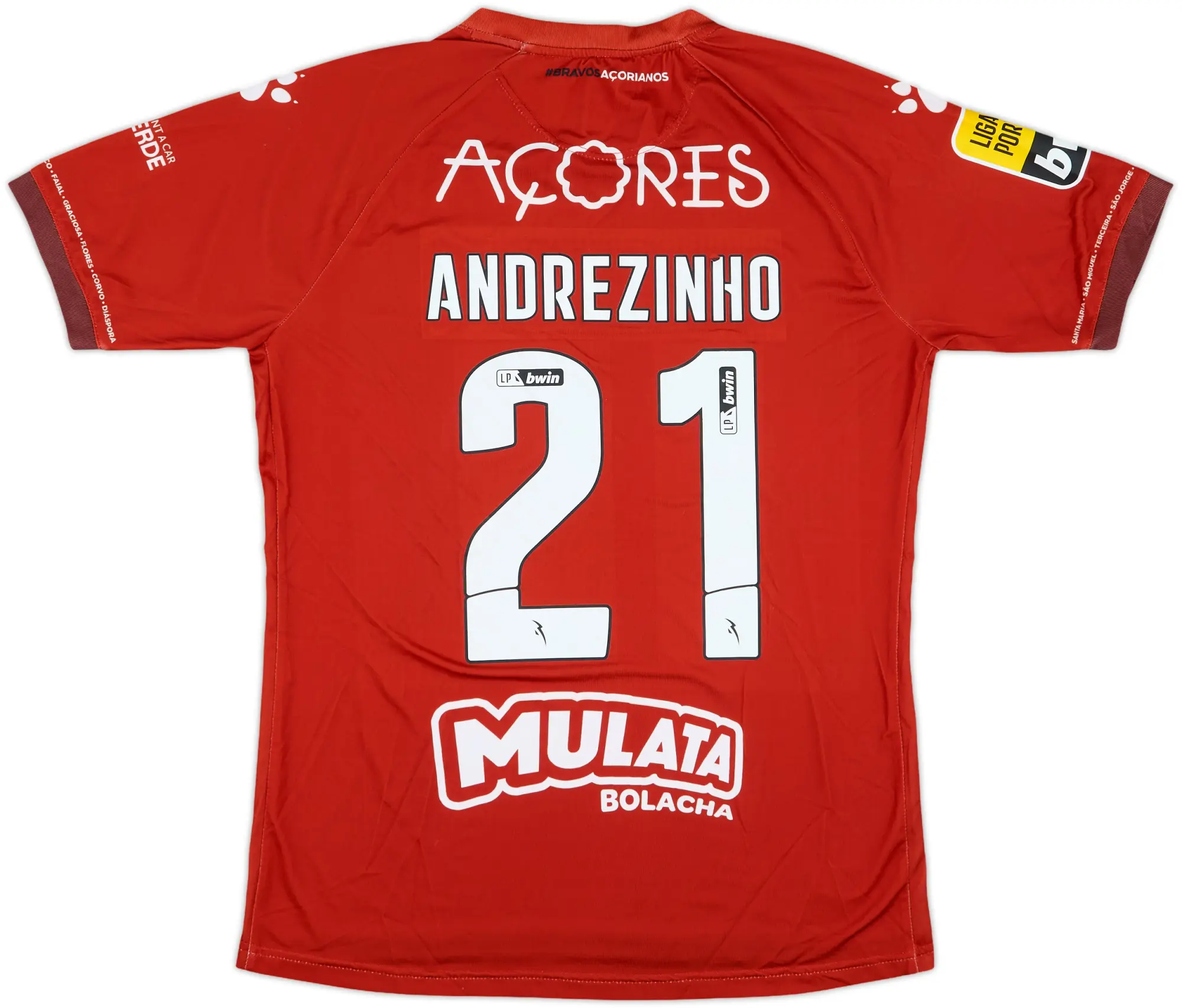 2022-23 Santa Clara Match Issue Home Shirt Andrezinho #21