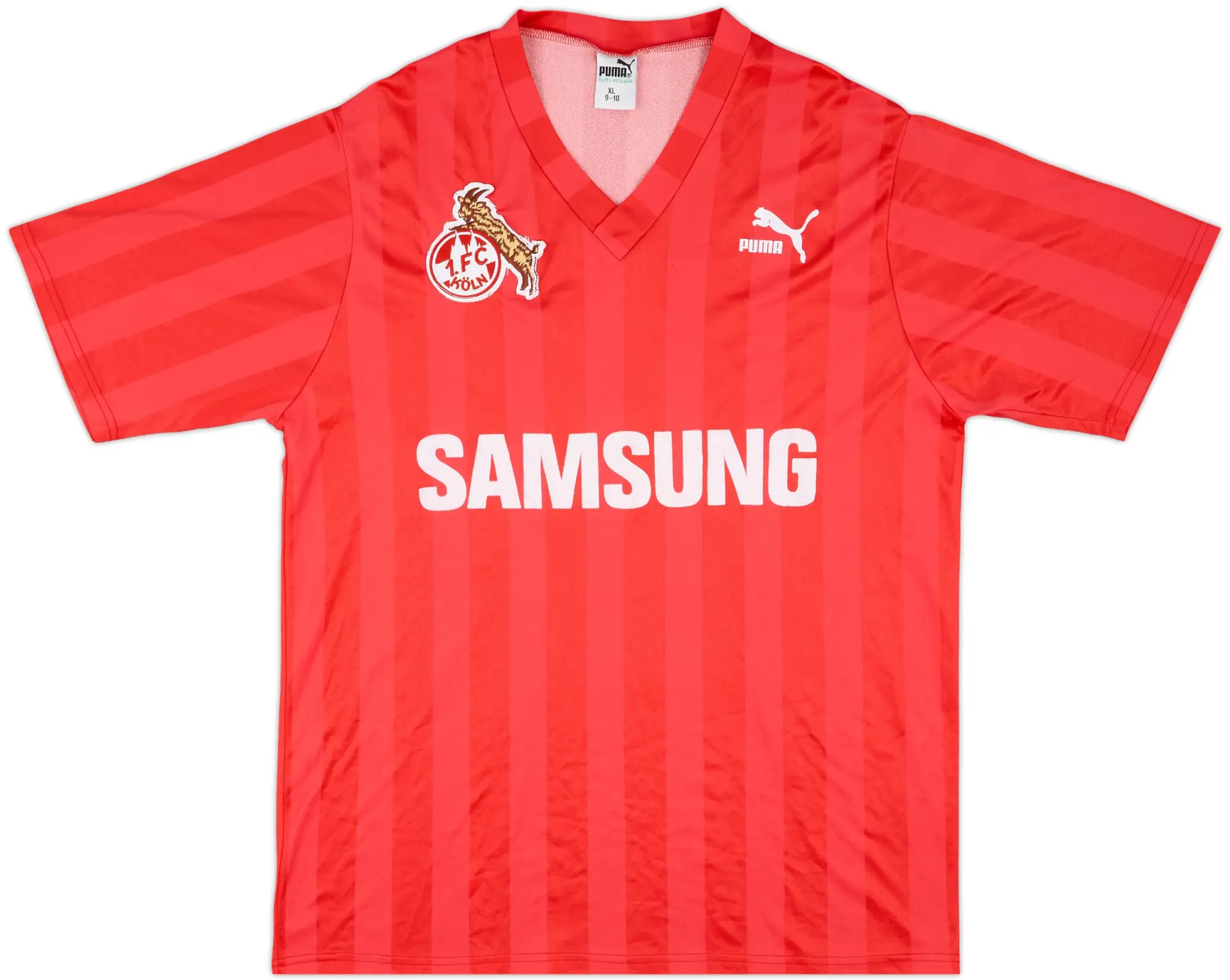 1988-90 Koln Home Shirt #4 - 9/10 - (XL)