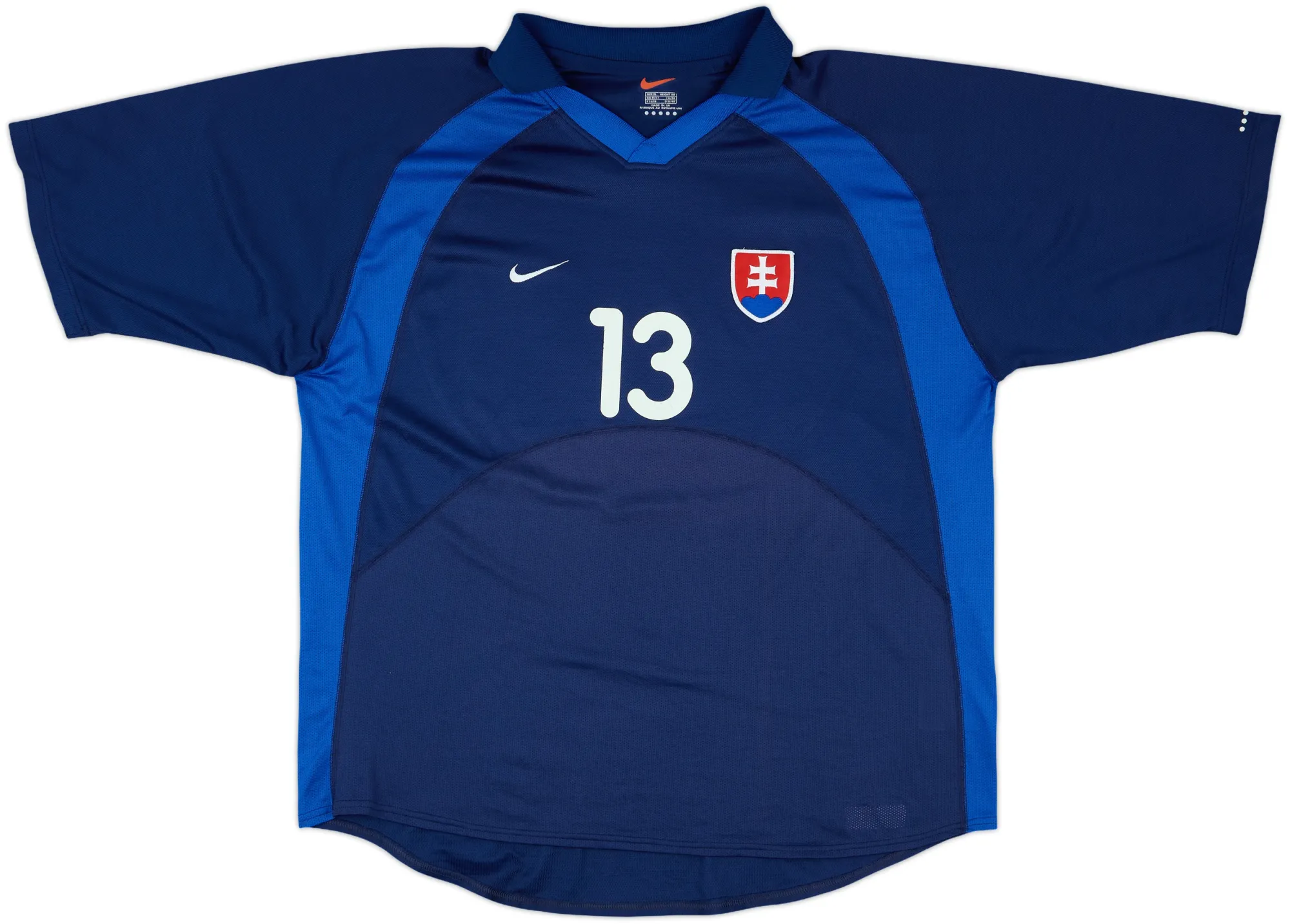 Nike Slovakia Mens SS Player Issue Away Shirt 2000