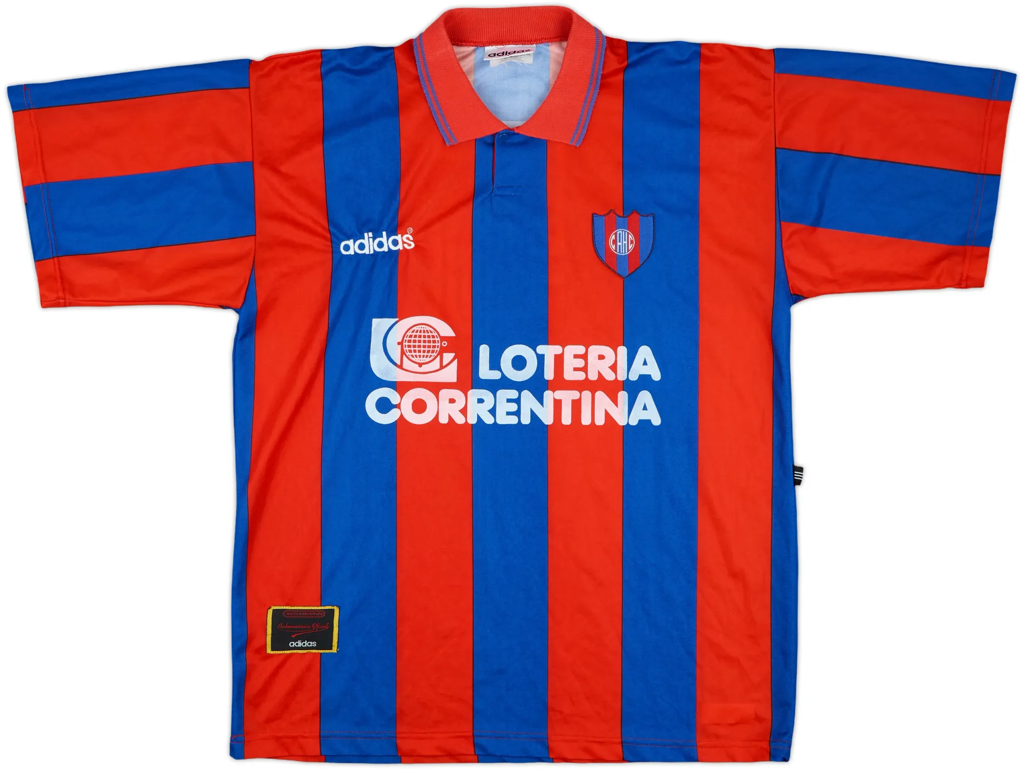 adidas Huracan Mens SS Player Issue Home Shirt 1996/97