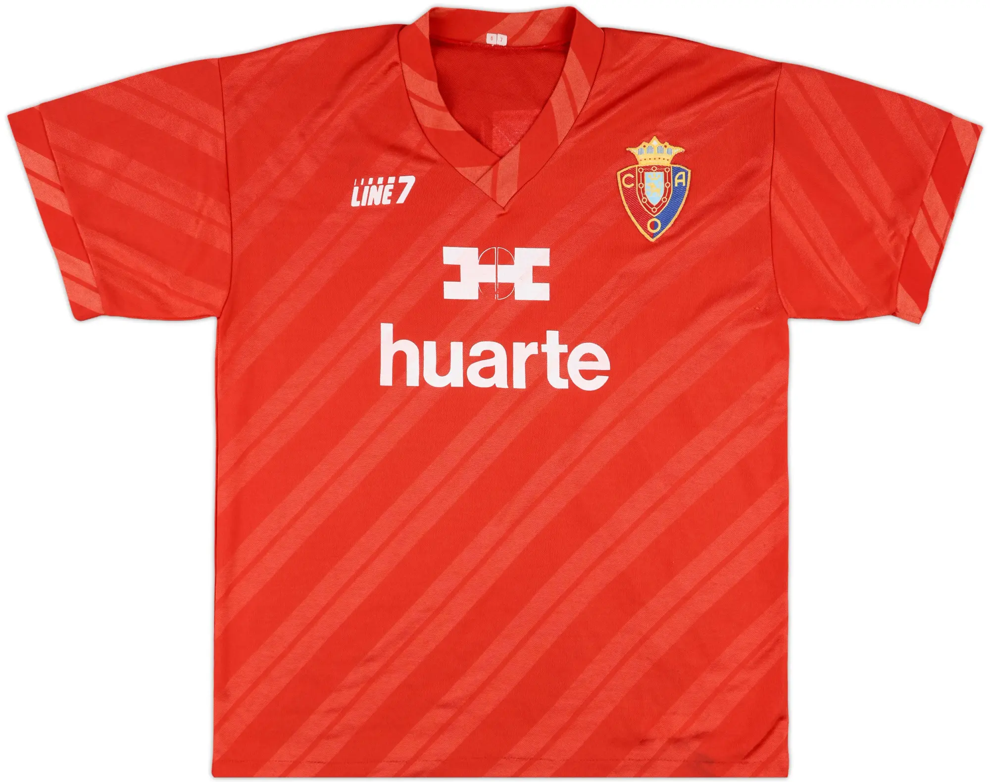 1990-92 Osasuna Match Issue Home Shirt #4