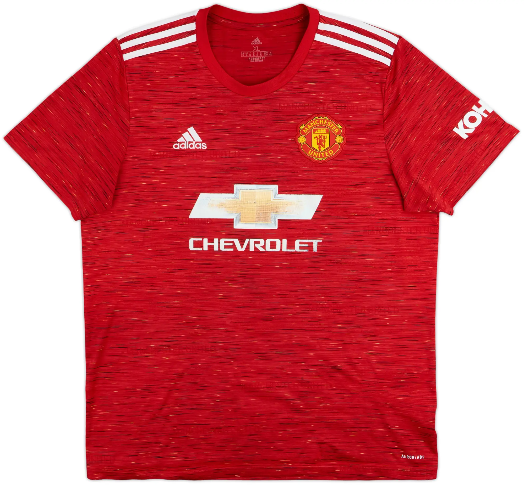 2020-21 Manchester United Home Shirt - 5/10 - (XL)