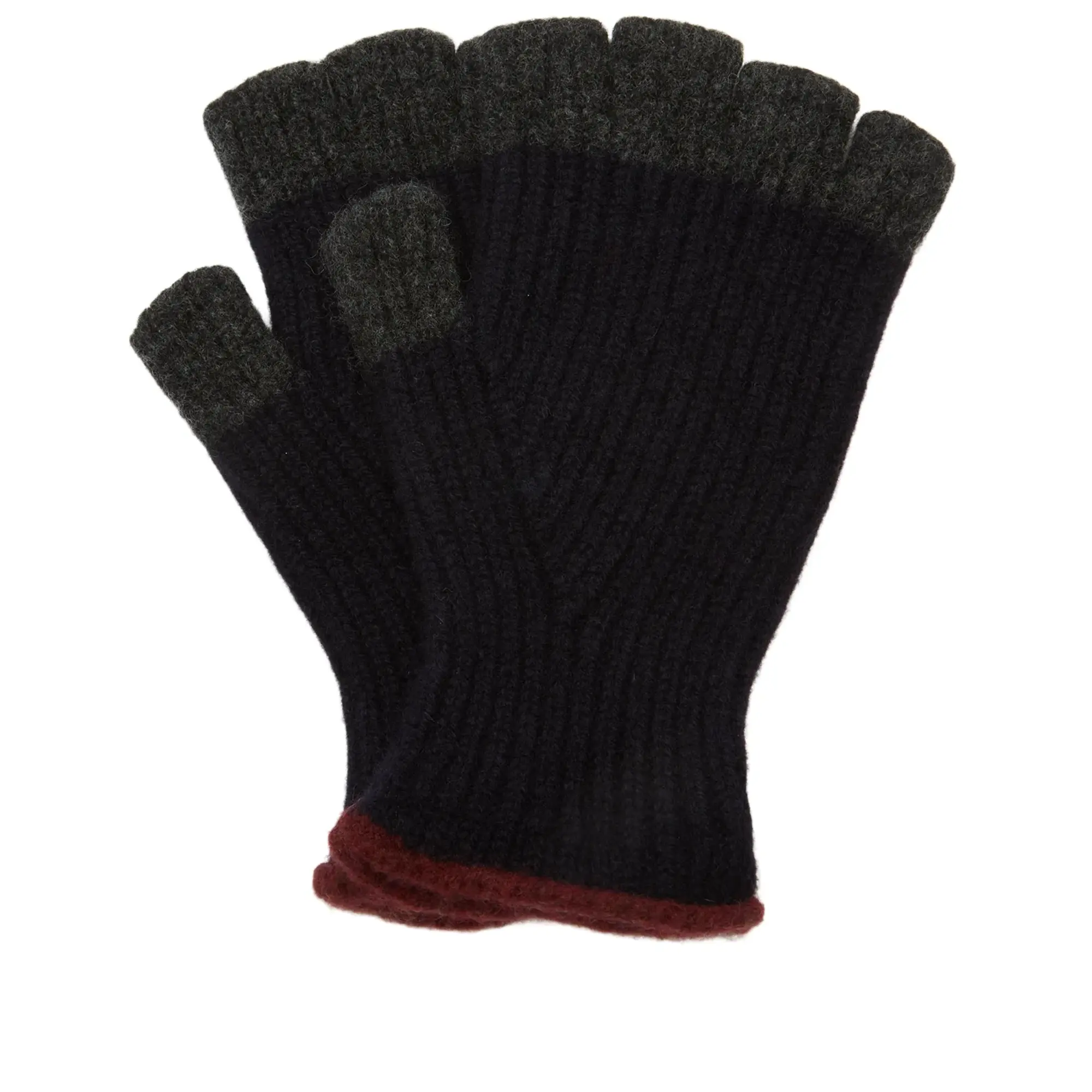 Howlin' No Fingers In There Ribbed Gloves Navy