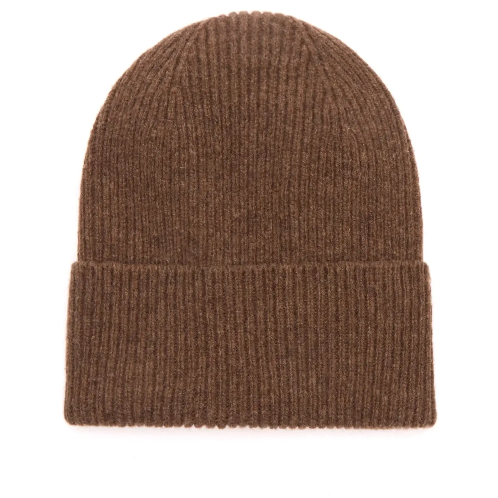 Baserange Women's Mea Merino Wool Beanie Burel Brown
