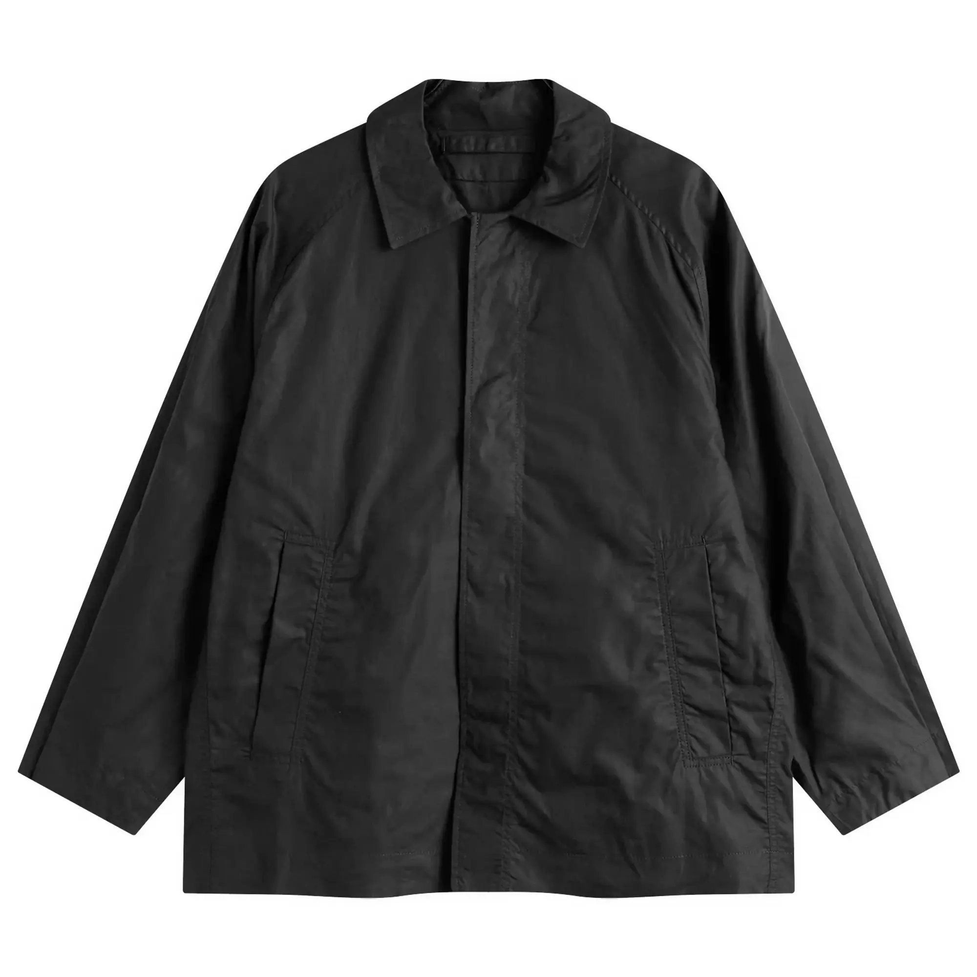 Baserange Women's Even Waxed Cotton Jacket Black
