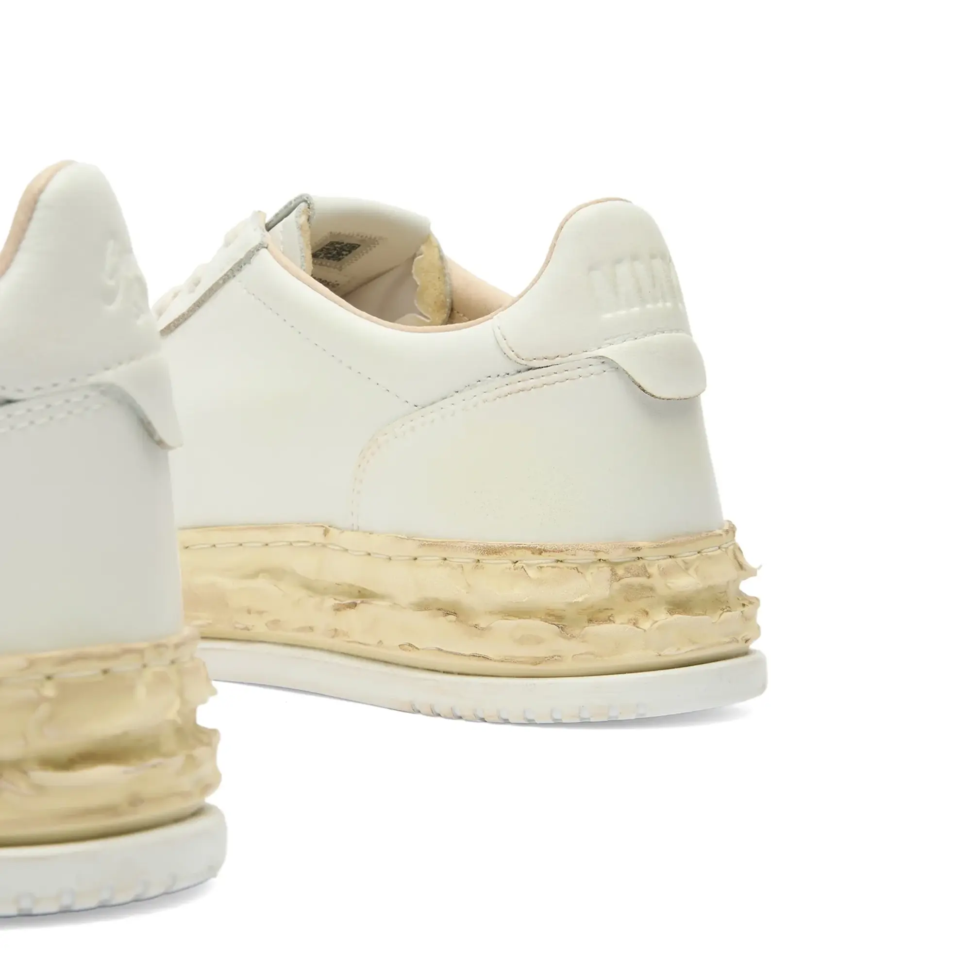 Autry Men's x Mihara Yasuhiro Super Vintage Medalist Low White