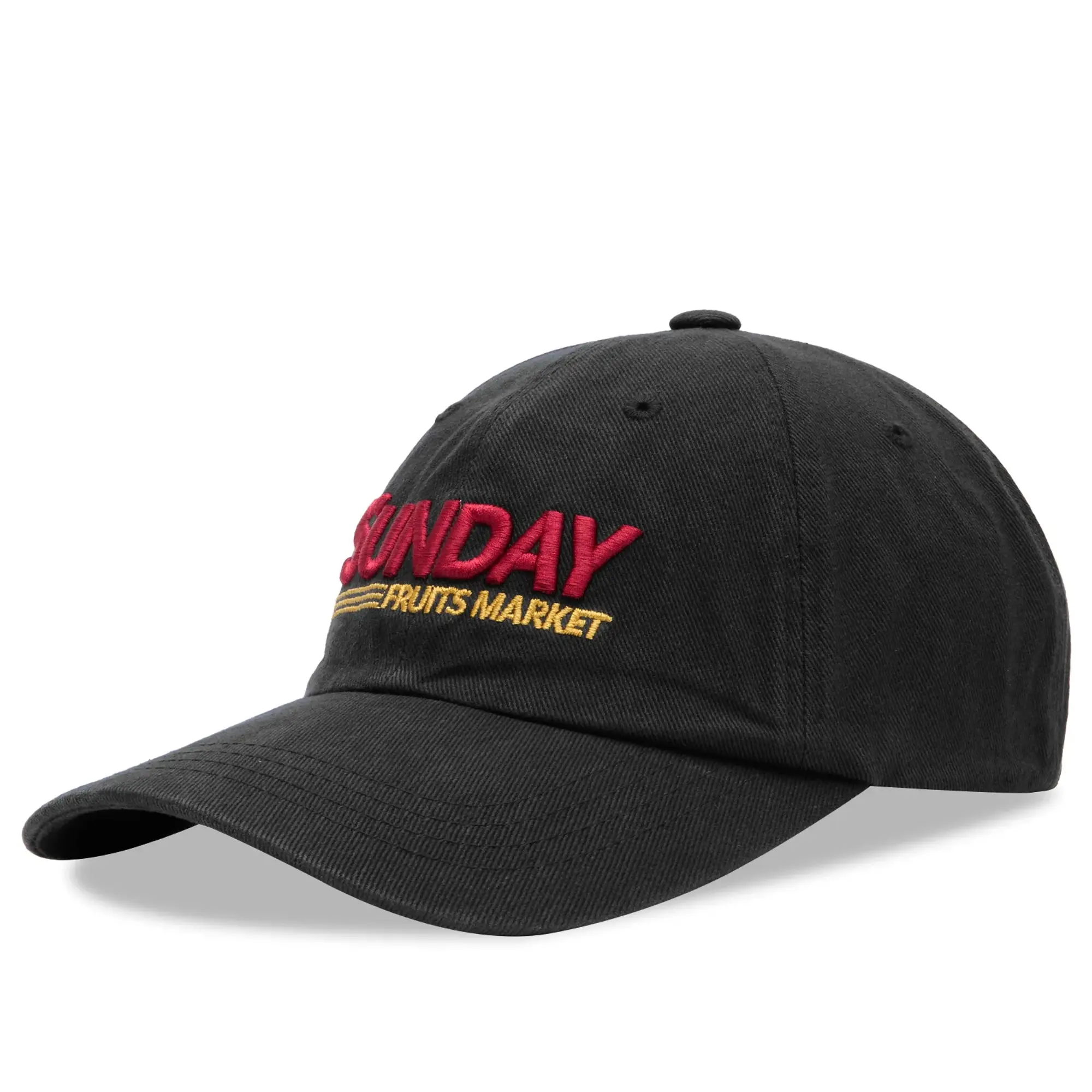 SUNDAYFRUITMARKET Women's Sunday Washed Cap Black