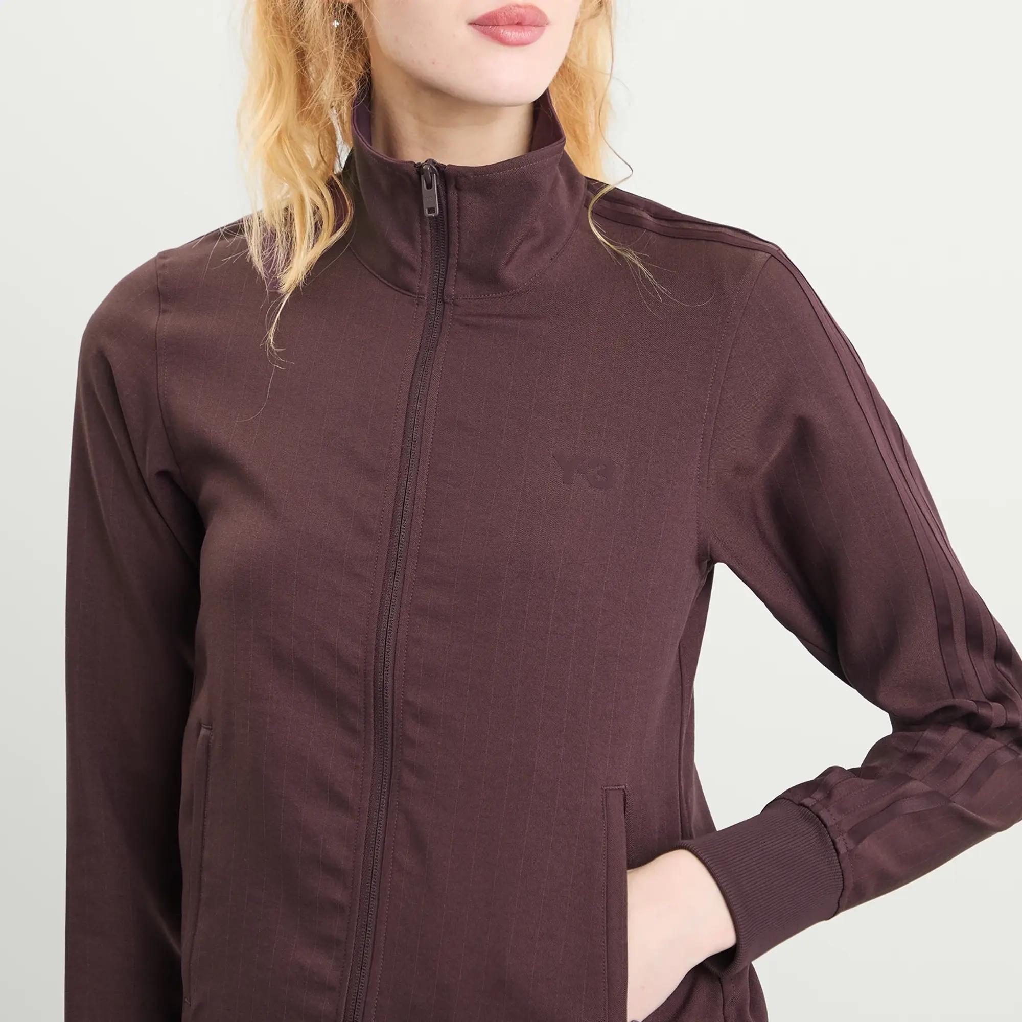 Y-3 Women's Shamar Track Top Burgundy