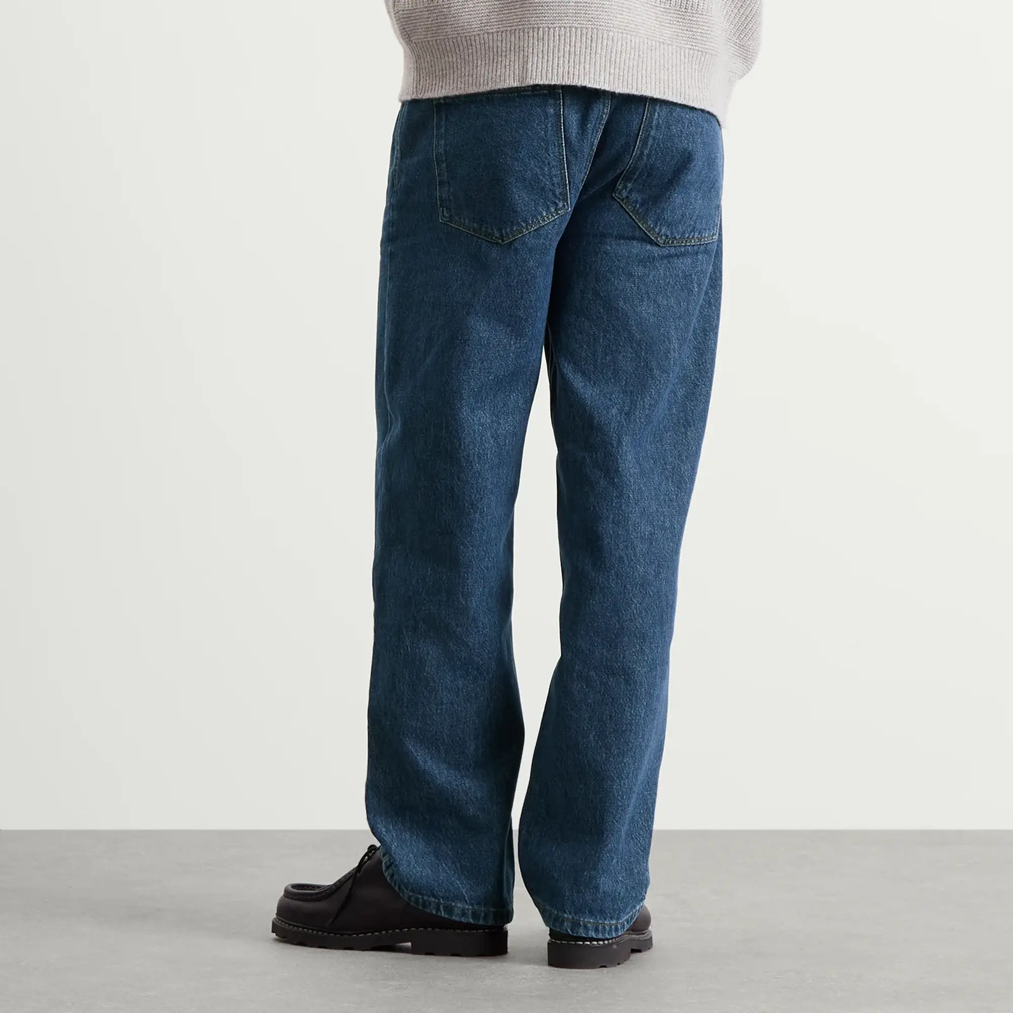 Wax London Men's Felix Loose Fit Jean 90S Blue Wash