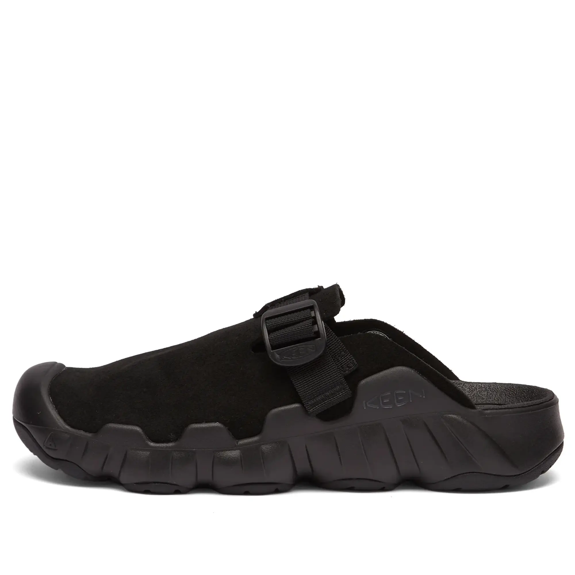 Keen Men's Hyperport Leather Clog Black/Black