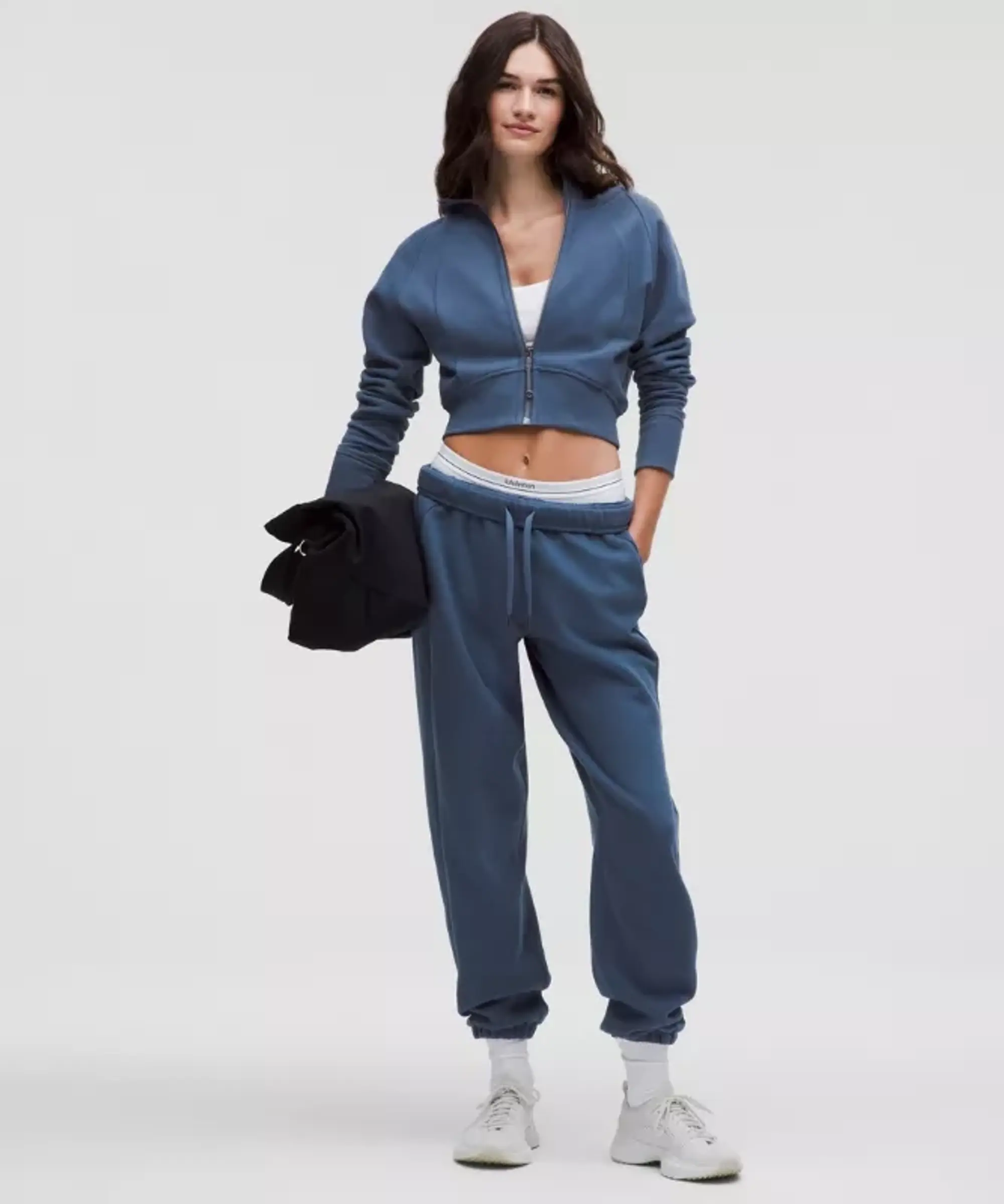 lululemon – Women's Scuba Mid-Rise Oversized Joggers Regular – Color Blue – Size 2XS
