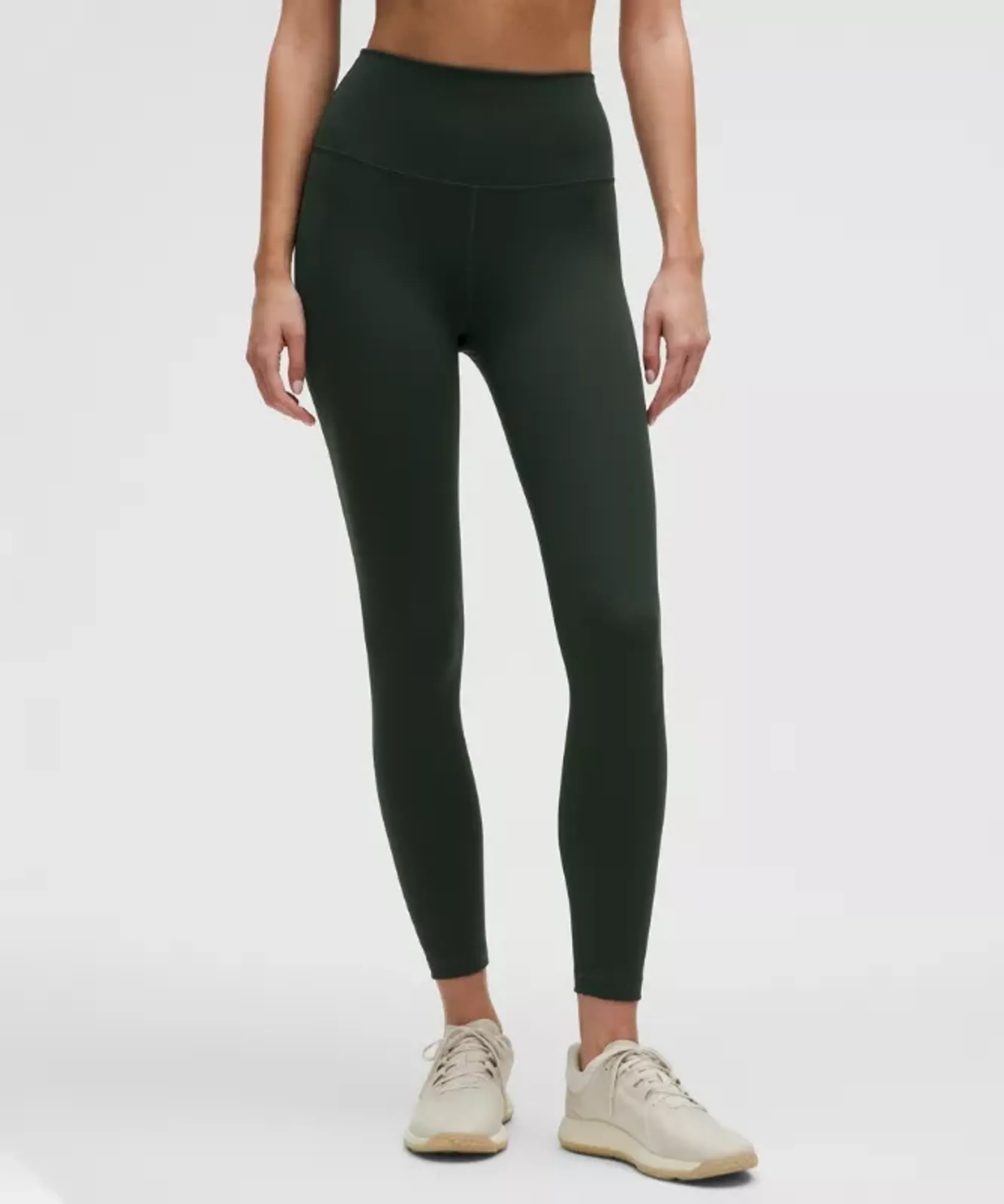 lululemon – Women's Wunder Train High-Rise Tight Leggings – 25" – Color Green – Size 8