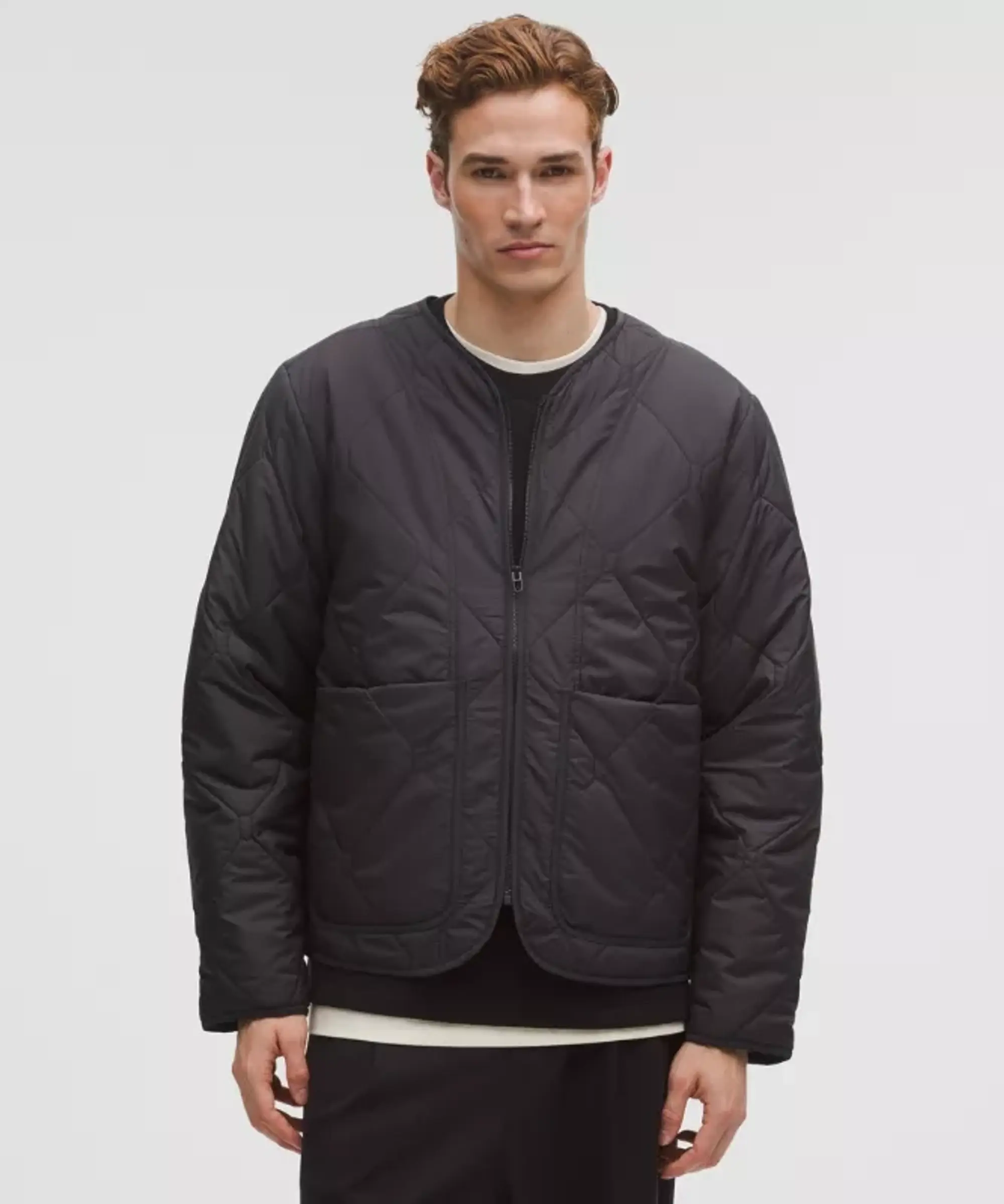 lululemon – Men's Diamond-Quilted Liner Jacket – Color Black – Size Large