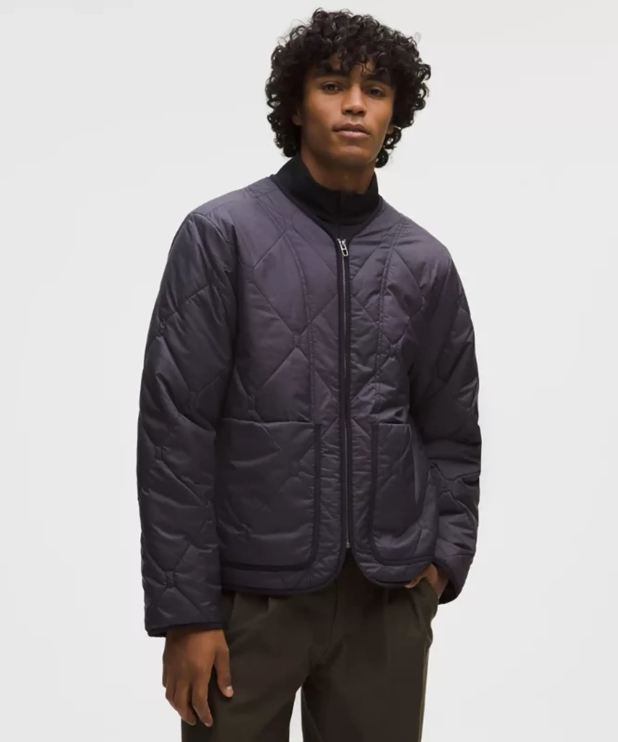 lululemon – Men's Diamond-Quilted Liner Jacket – Color Black – Size 2XL