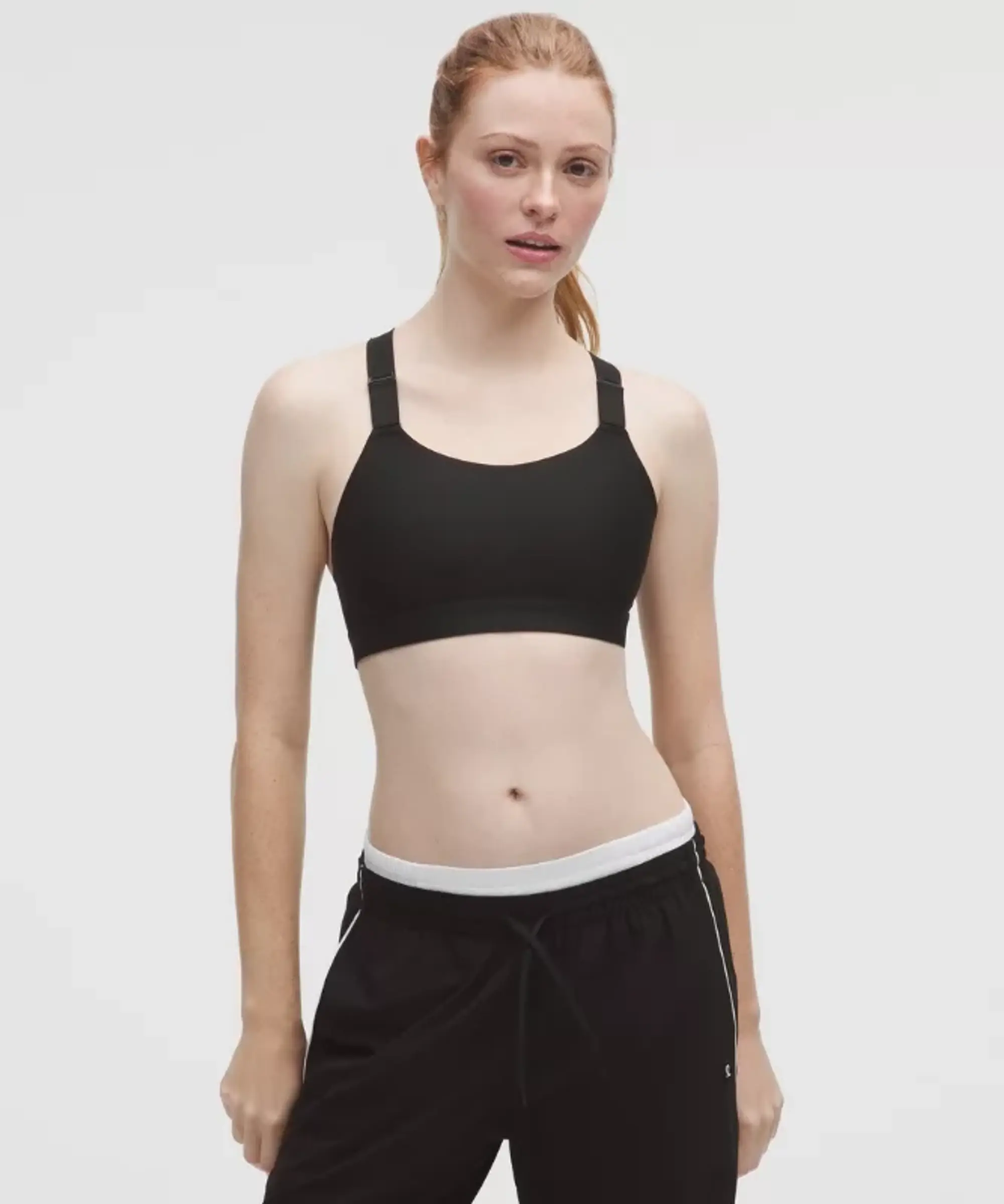 lululemon – Women's Adjustable-Fit Sports Bra Medium Support, B/C Cup – Color Black – Size Small