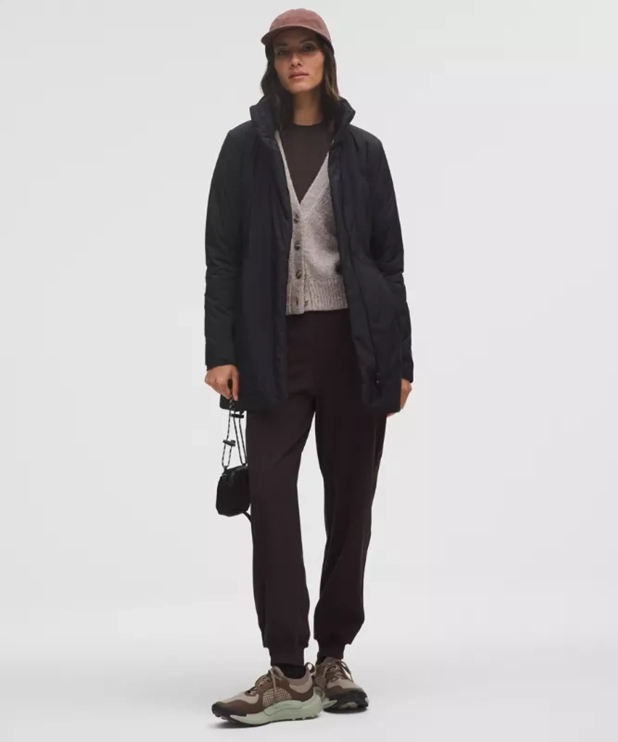 lululemon – Women's Sleek City Long Jacket – Color Black – Size Small