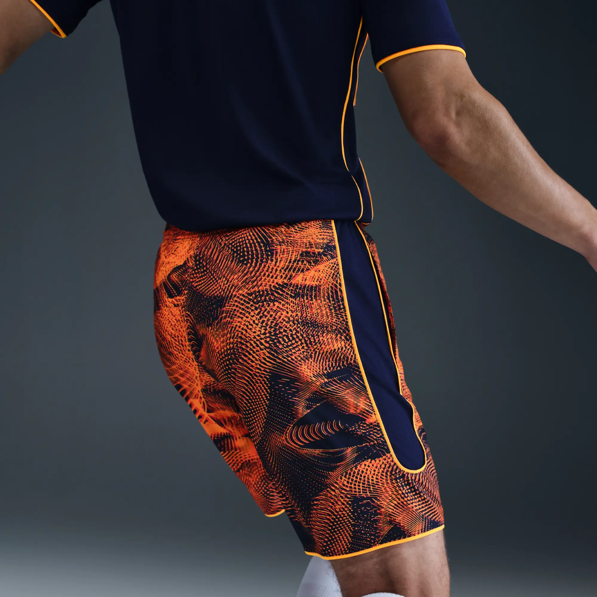 Nike Academy+ Men's Dri-FIT Football Shorts - Blue - Polyester