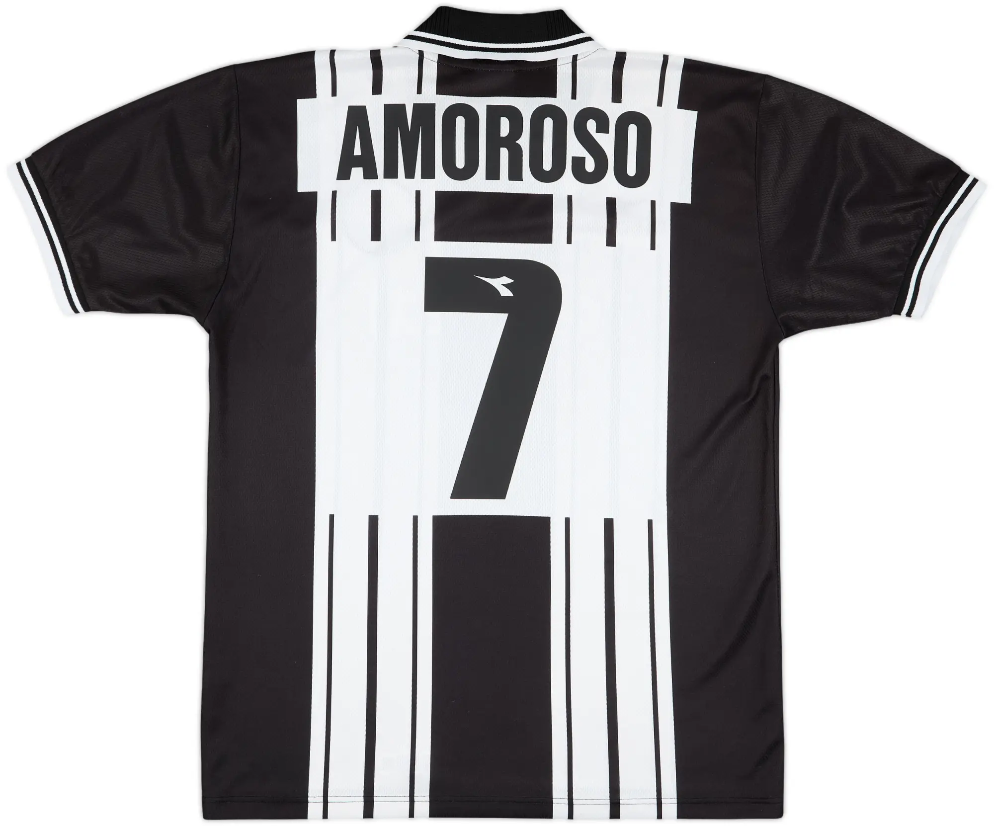 1998-99 Udinese European Home Shirt Amoroso #7 - 8/10 - (XL)