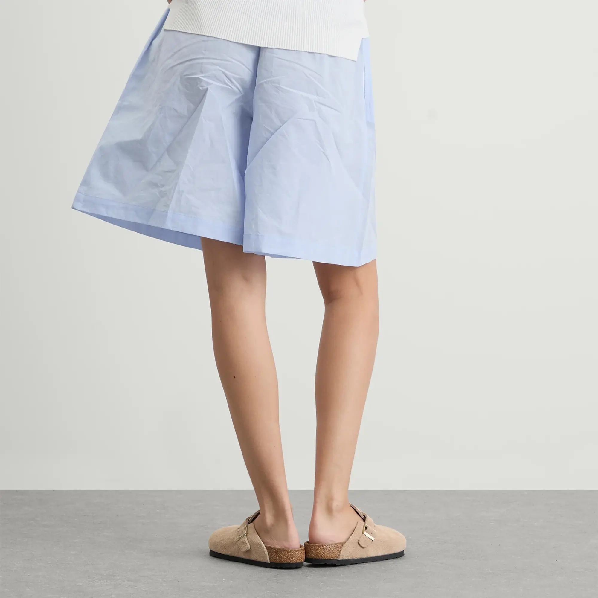 Baserange Women's Claude Shorts Sax Blue